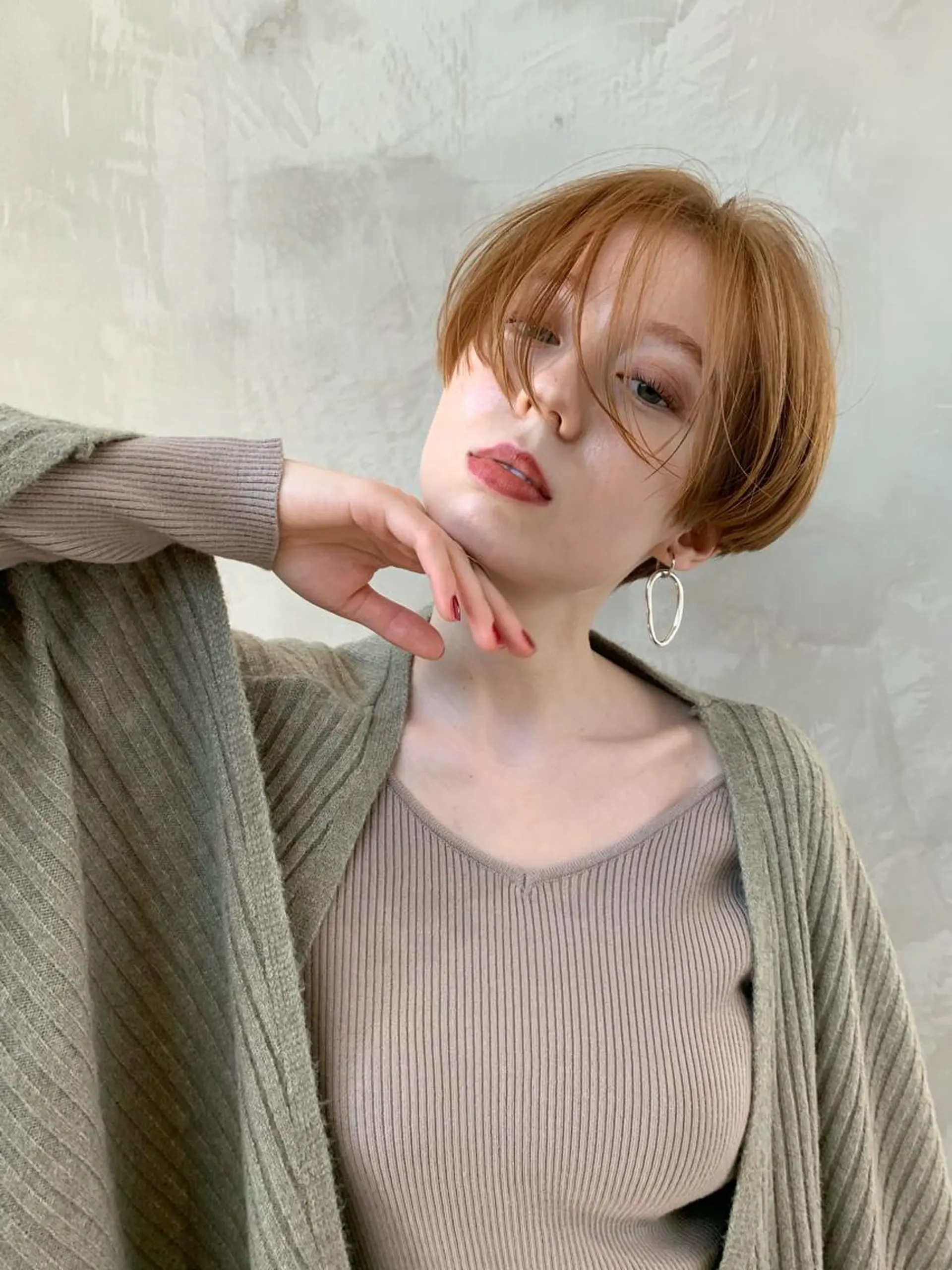 ショート カラー カット ヘアカラー トリートメント 🉐レイヤー/塩見 弘樹🉐渋谷のヘアスタイル