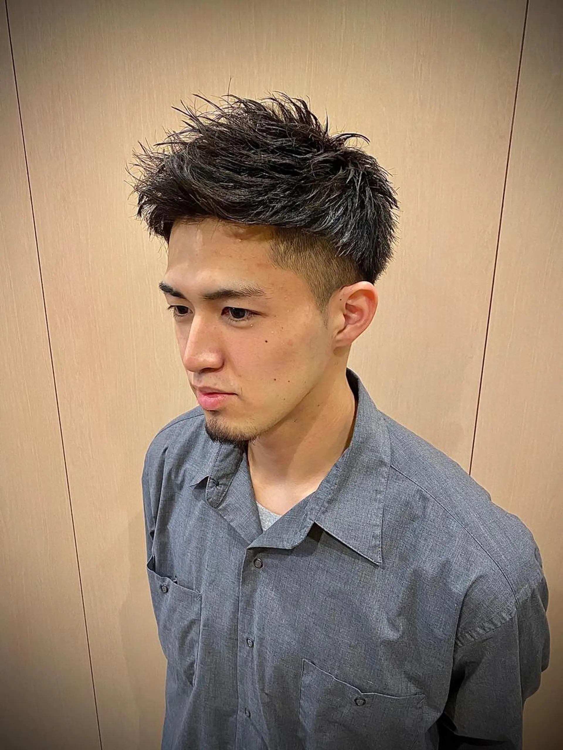 ショート メンズ 山田 哲平のヘアスタイル