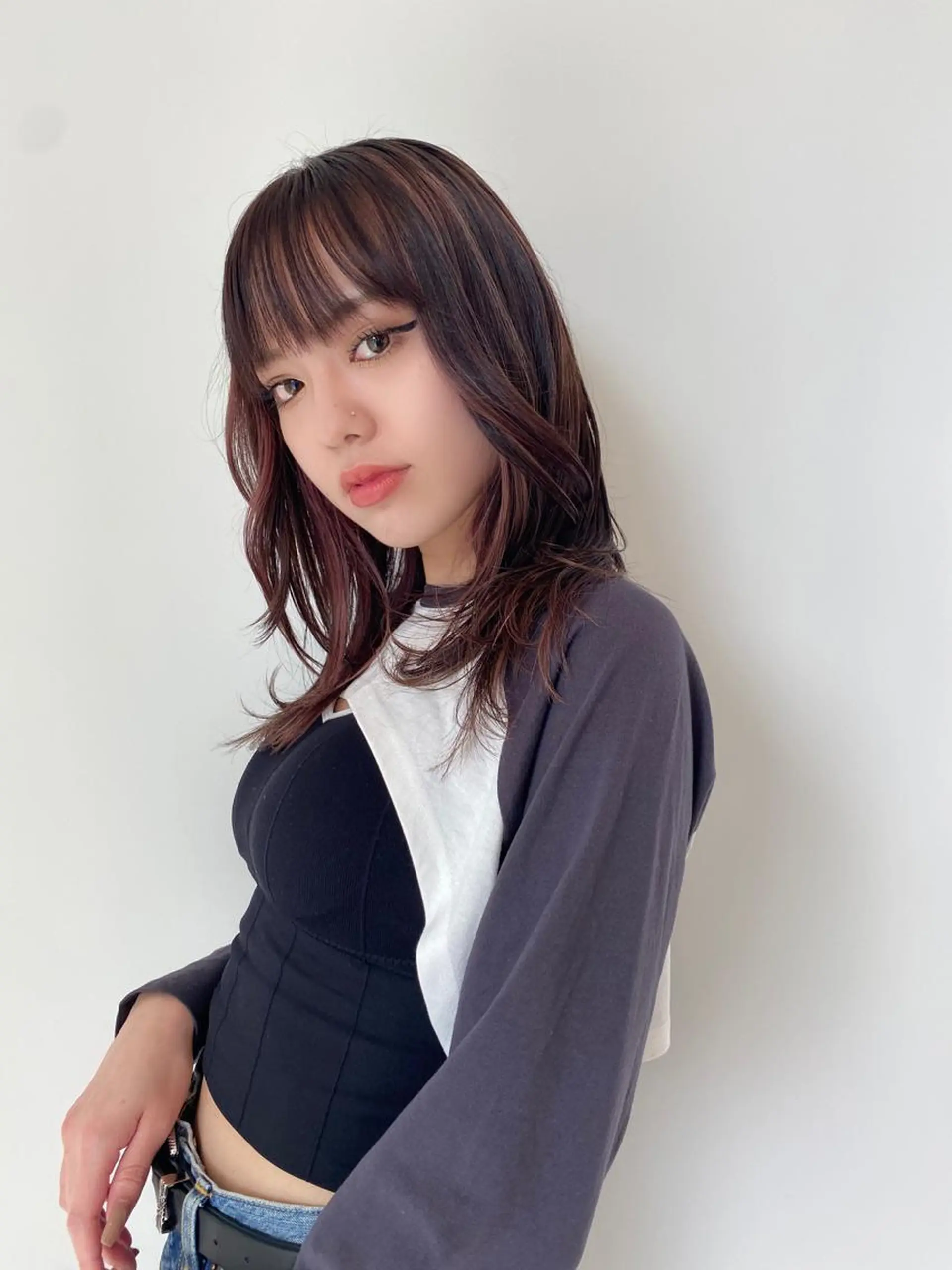 ロング 韓国風ヘア nambu-GARDEN所属・上田 昂雅のヘアスタイル