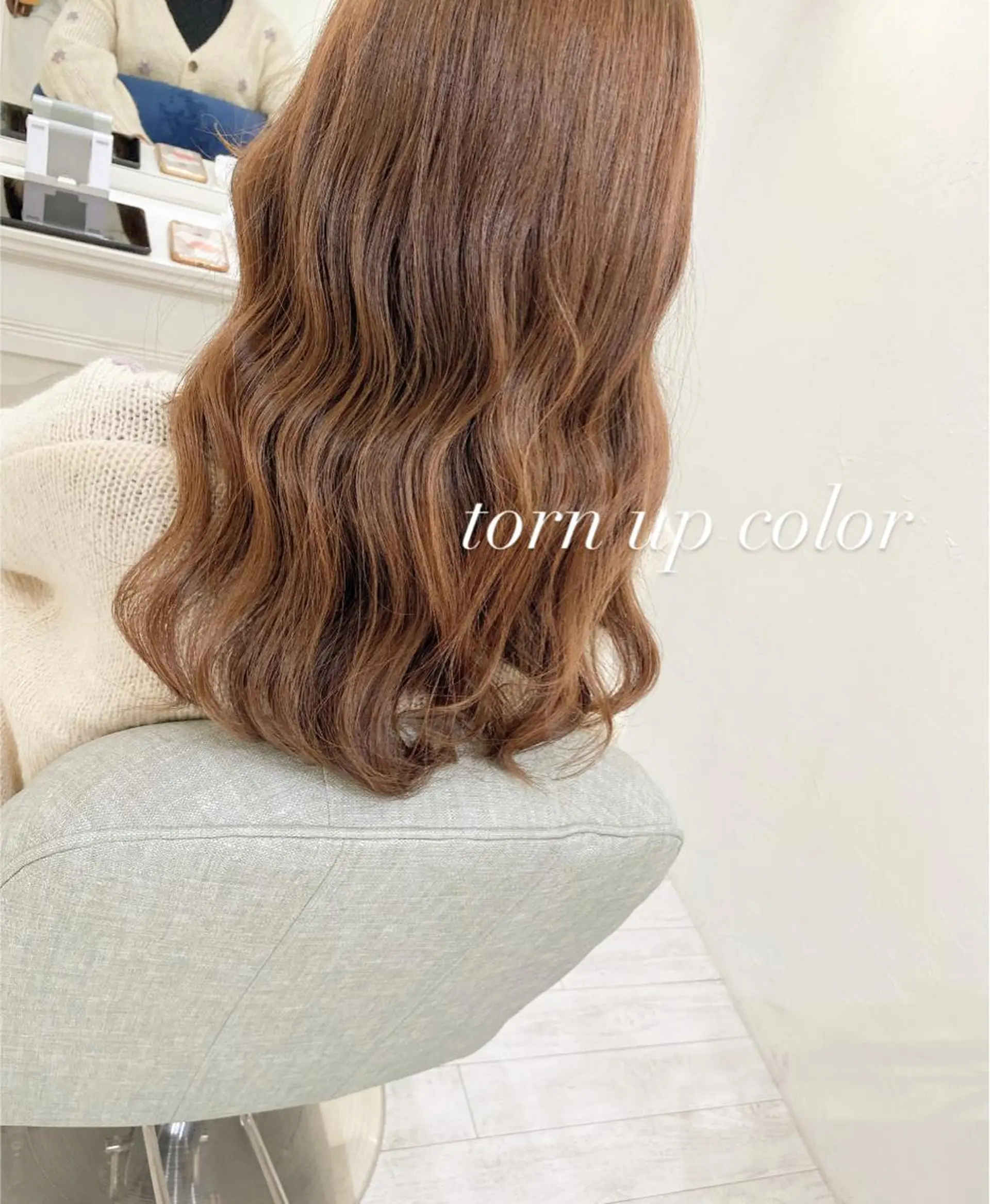 ロング カラー ブリーチ flen所属・𖤣𖥧𖥣𖥧田中 姫乃𖤣𖥧𖥣𖡡のヘアスタイル