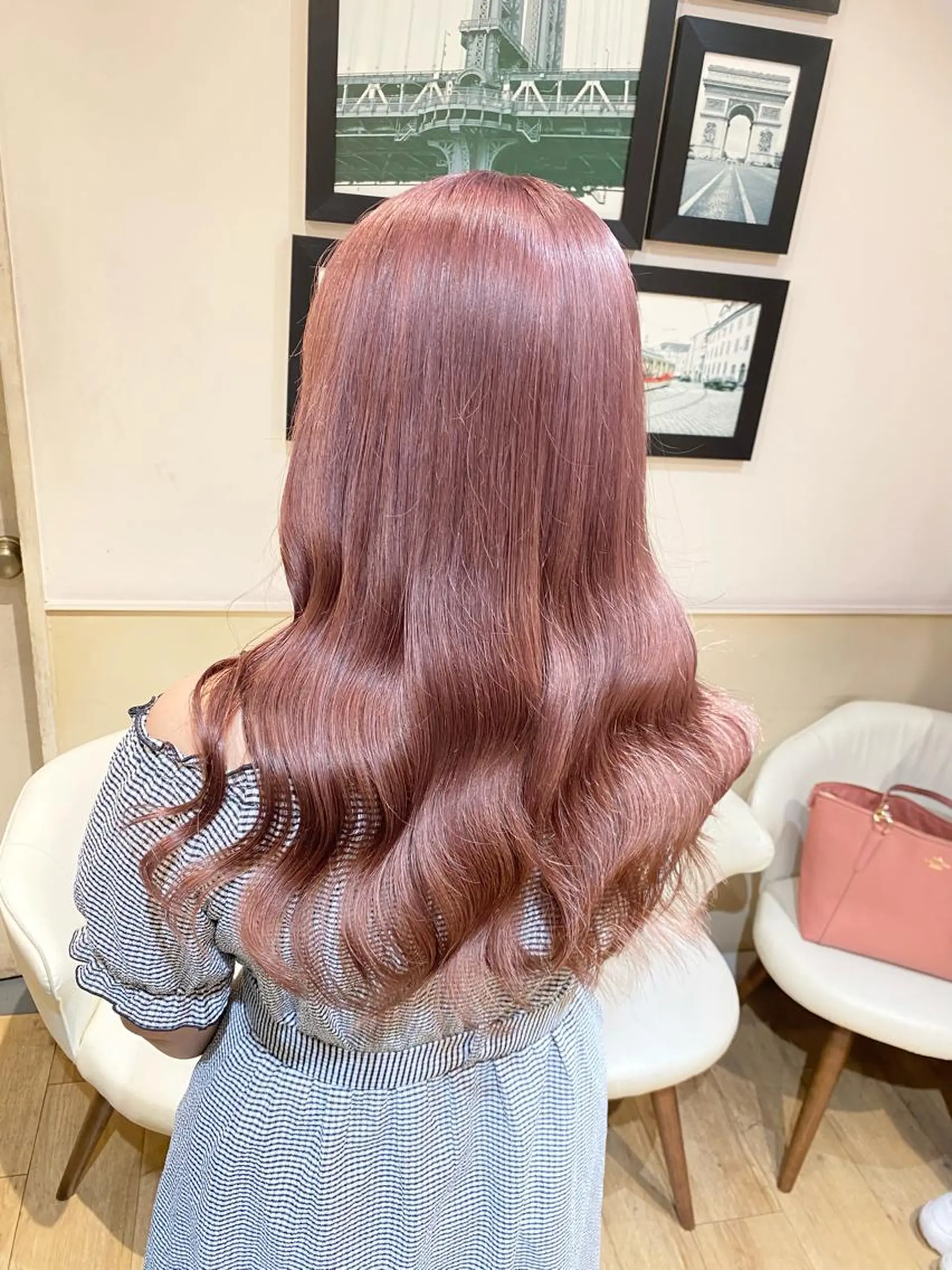 ロング カラー 店長✨️韓国ヘア✖️ 髪質改善カラー／純大のヘアスタイル