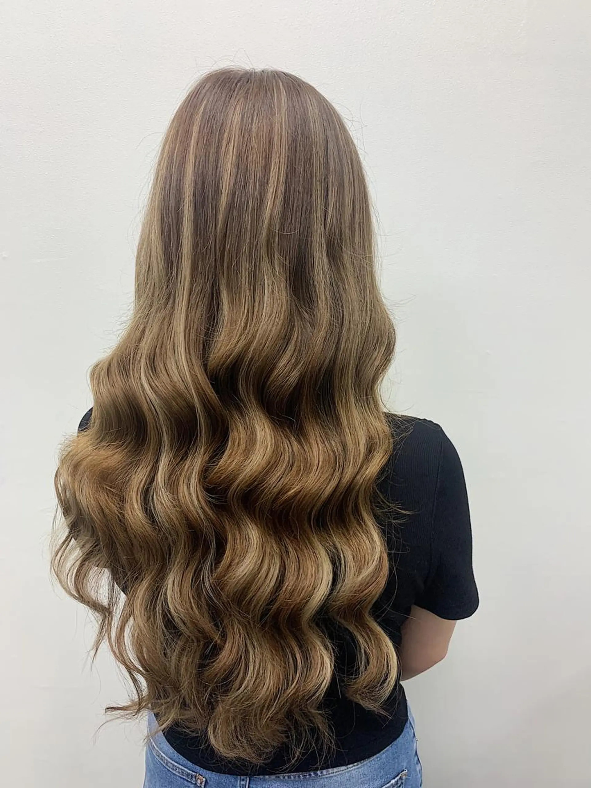 セミロング エクステ Mululu所属・京都最安価エクステ muuka🦋のヘアスタイル