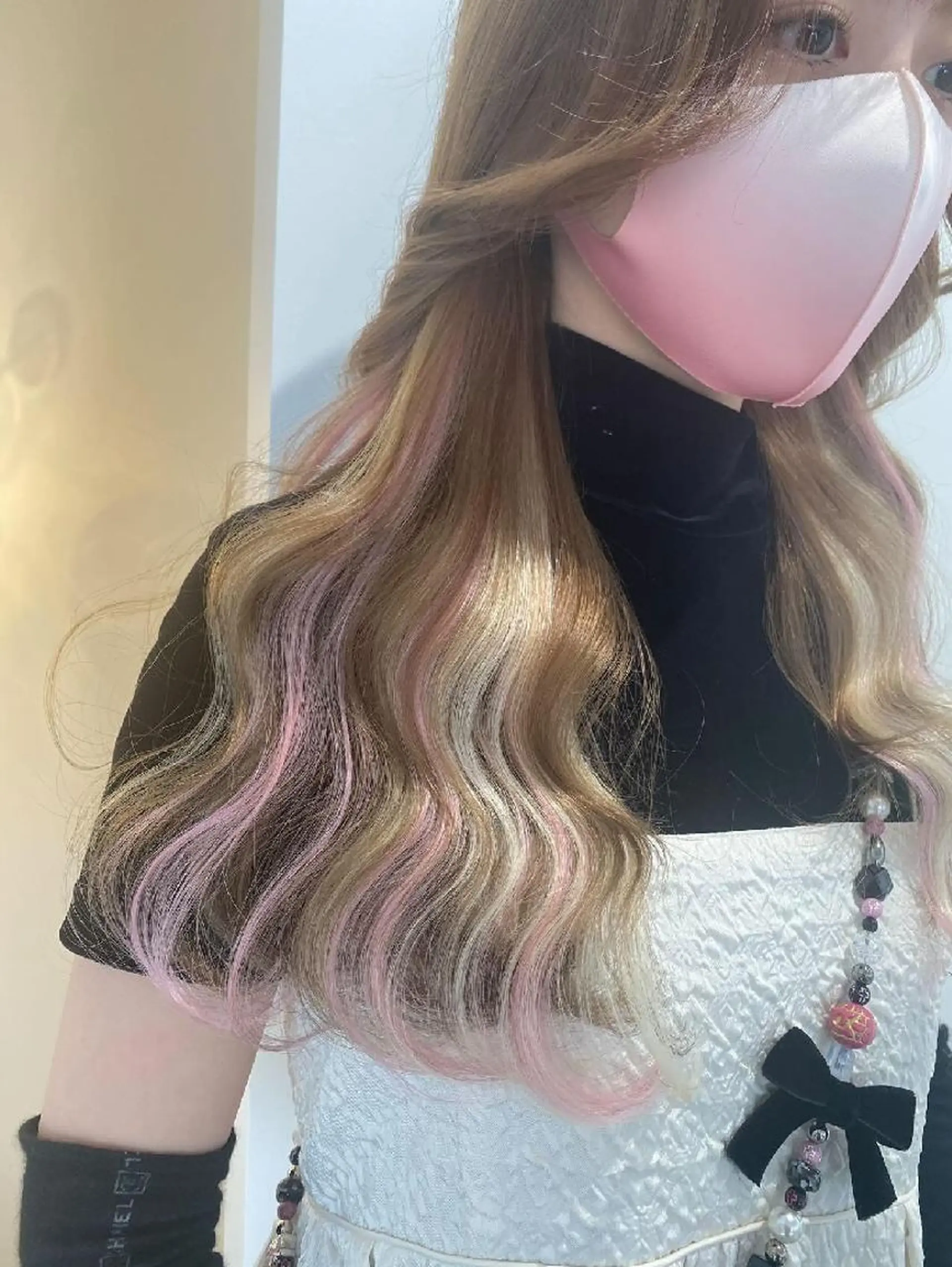 ロング ヘアアレンジ エクステ ORIKA 美容室のヘアスタイル