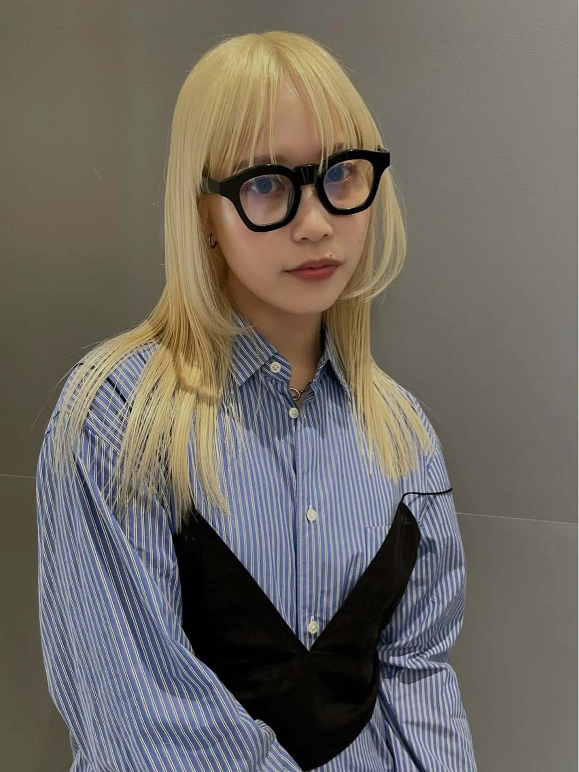 ミディアム カラー カット ヘアカラー トリートメント SALOWIN所属・ブリーチ✨ ボブ✨レイヤーのヘアスタイル