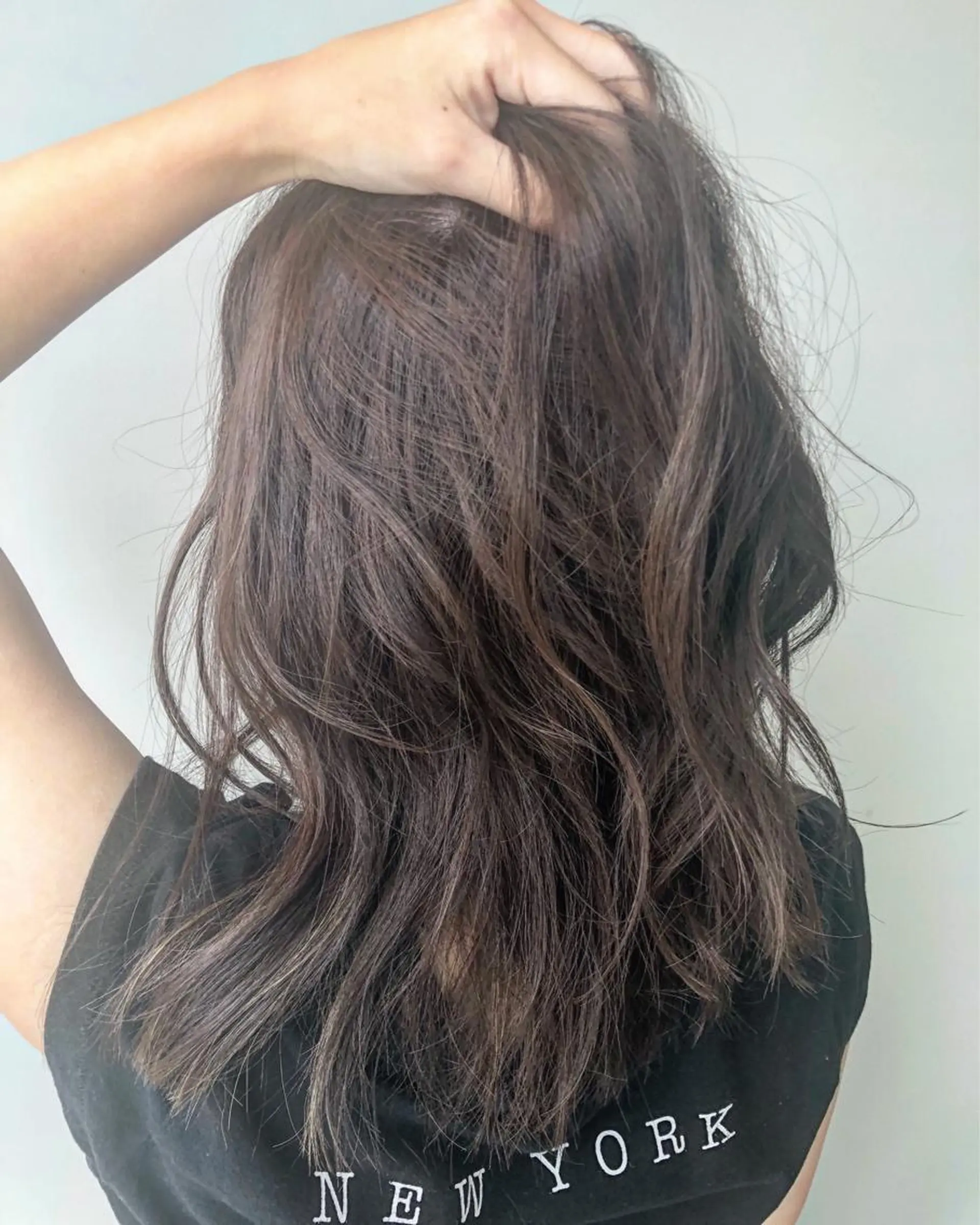 セミロング アッシュ Riches by ENVY 西宮北口　リシェス バイ エンヴィー所属・SARA / 髪質改善/西宮北口のヘアスタイル