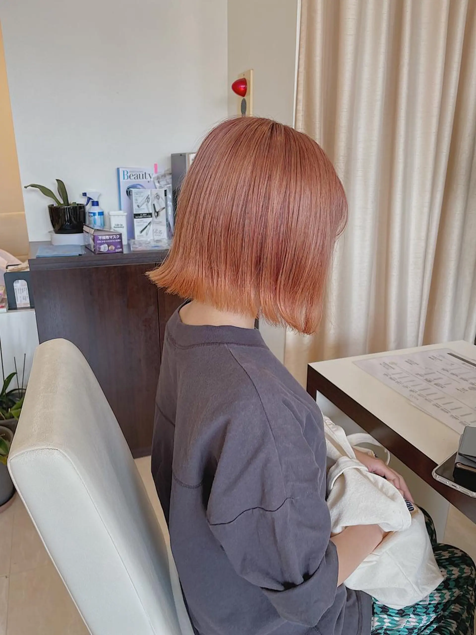 ショート 切りっぱなしボブ ボブ 武田 清久のヘアスタイル