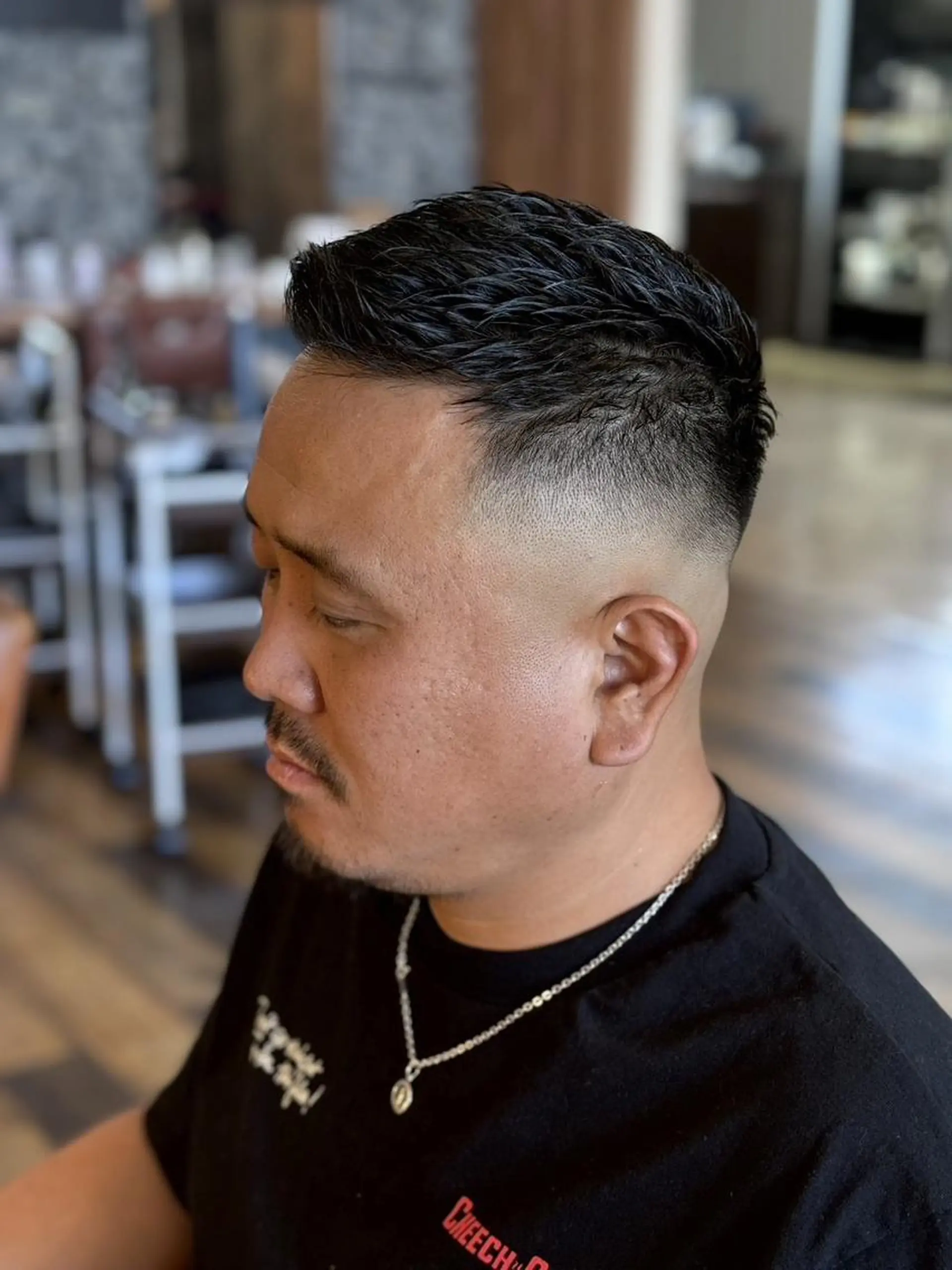 ショート 髪質改善 ショートヘア トリートメント 酸性ストレート 酸熱トリートメント Glimpse  大濠店所属・赤嶺/メンズカット メンズパーマのヘアスタイル