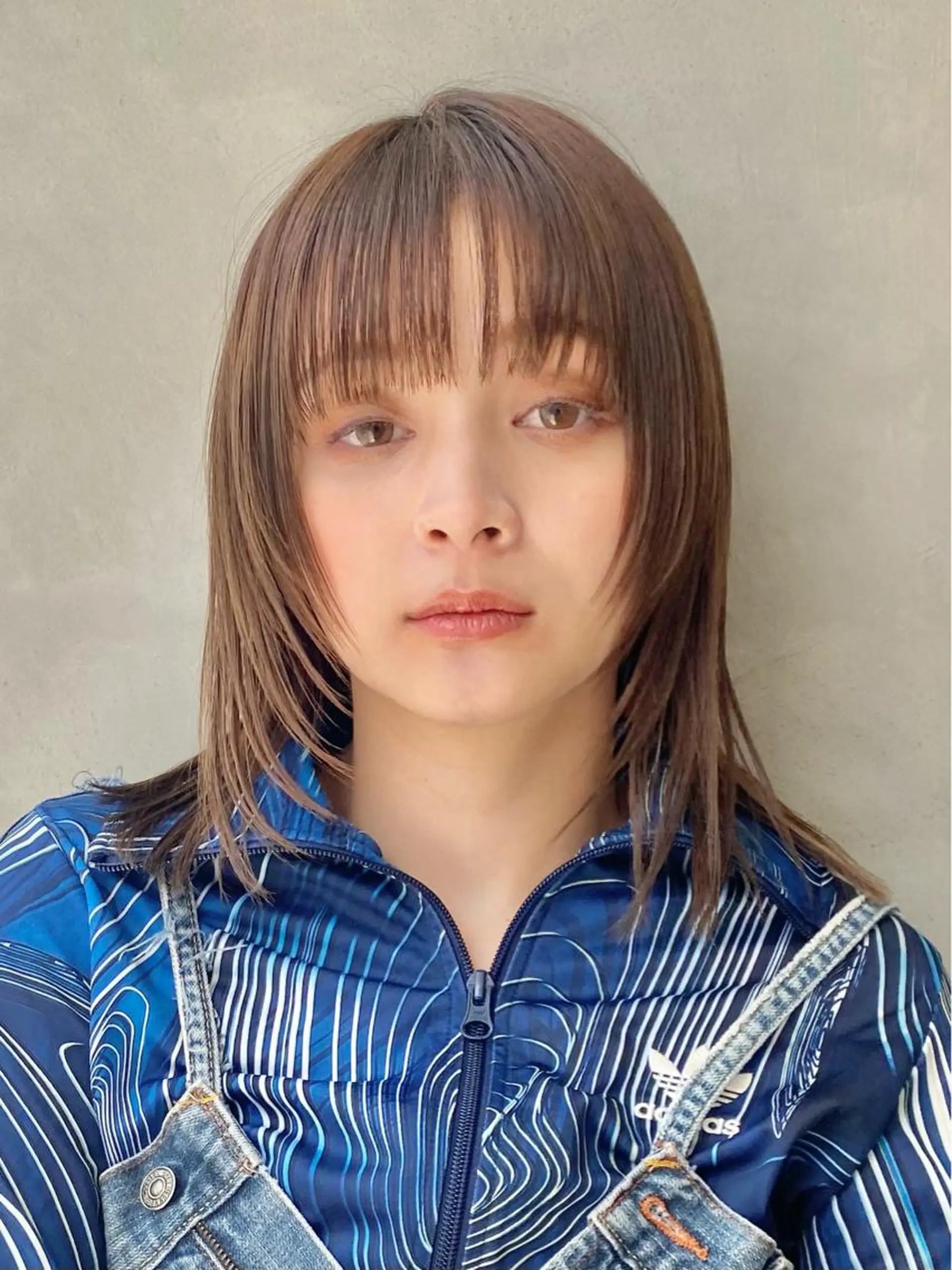 ミディアム カラー カット ヘアカラー yiye 青山所属・無料カットモデル募集 🌱ひょうがのヘアスタイル