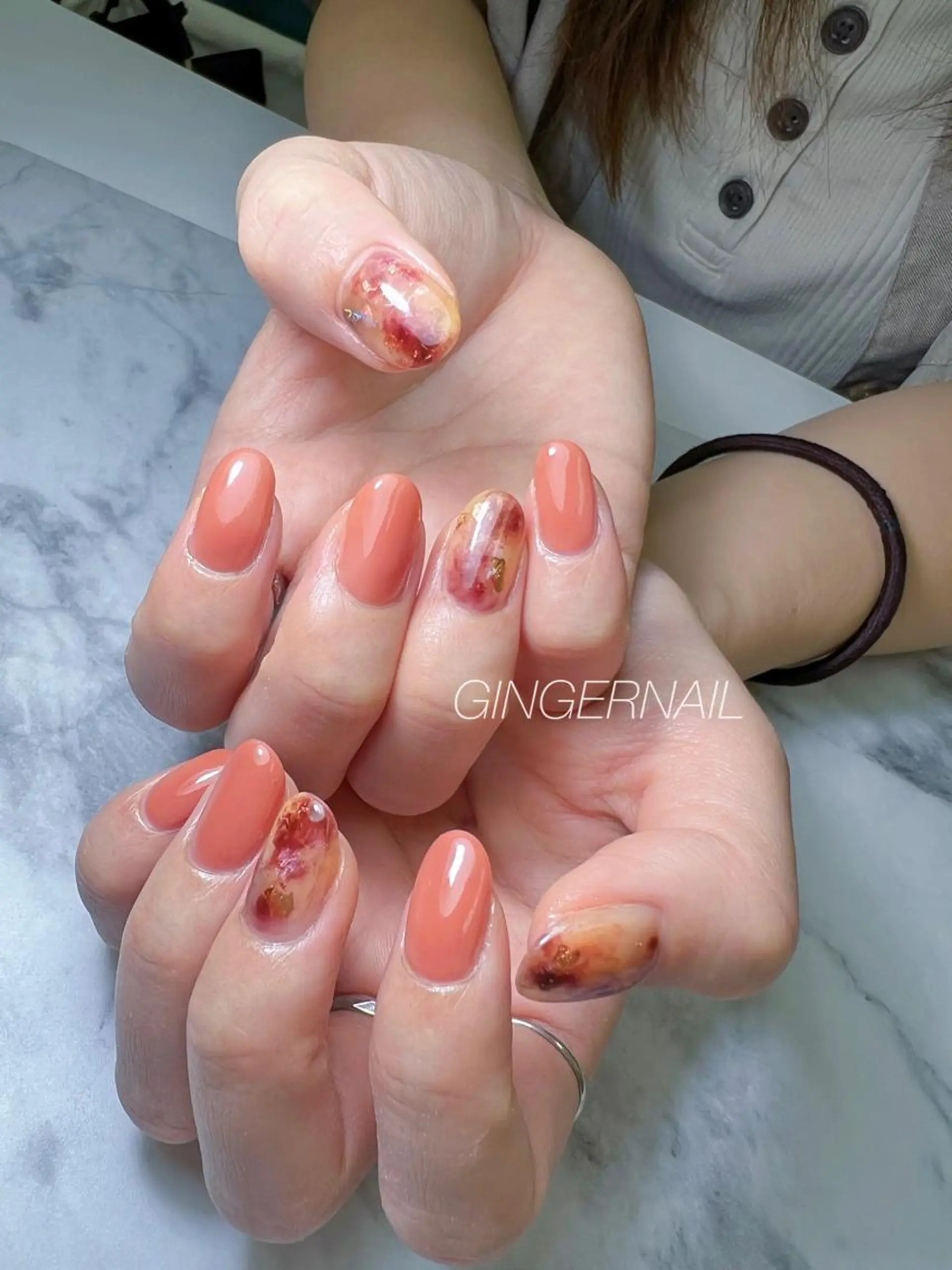 ネイル ハンドネイル ハンドケア GINGER NAIL所属・代々木 GINGERNAILのネイルデザイン