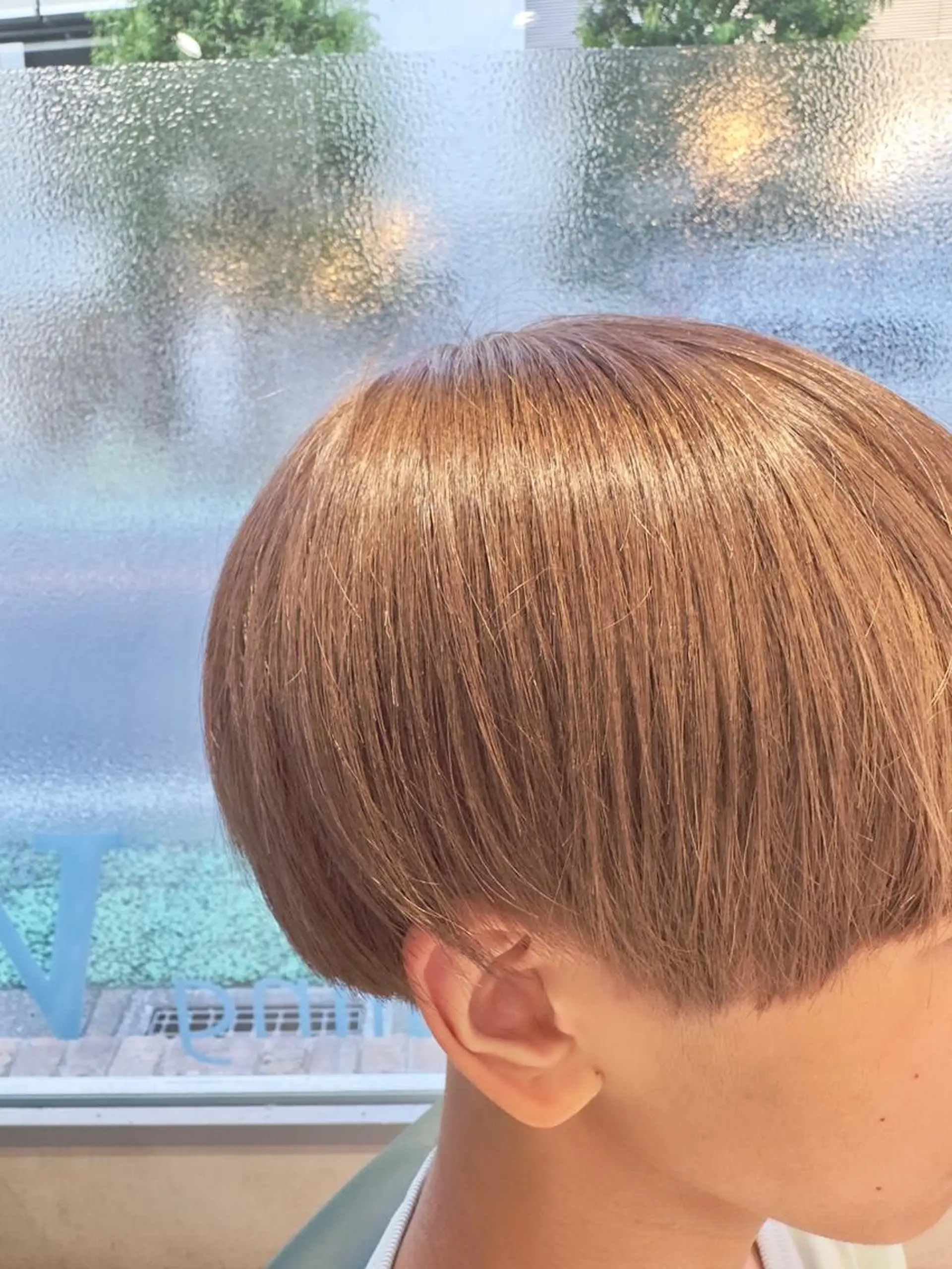 ショート カラー ボブ/インナーカラー ショート/佐野祥子のヘアスタイル