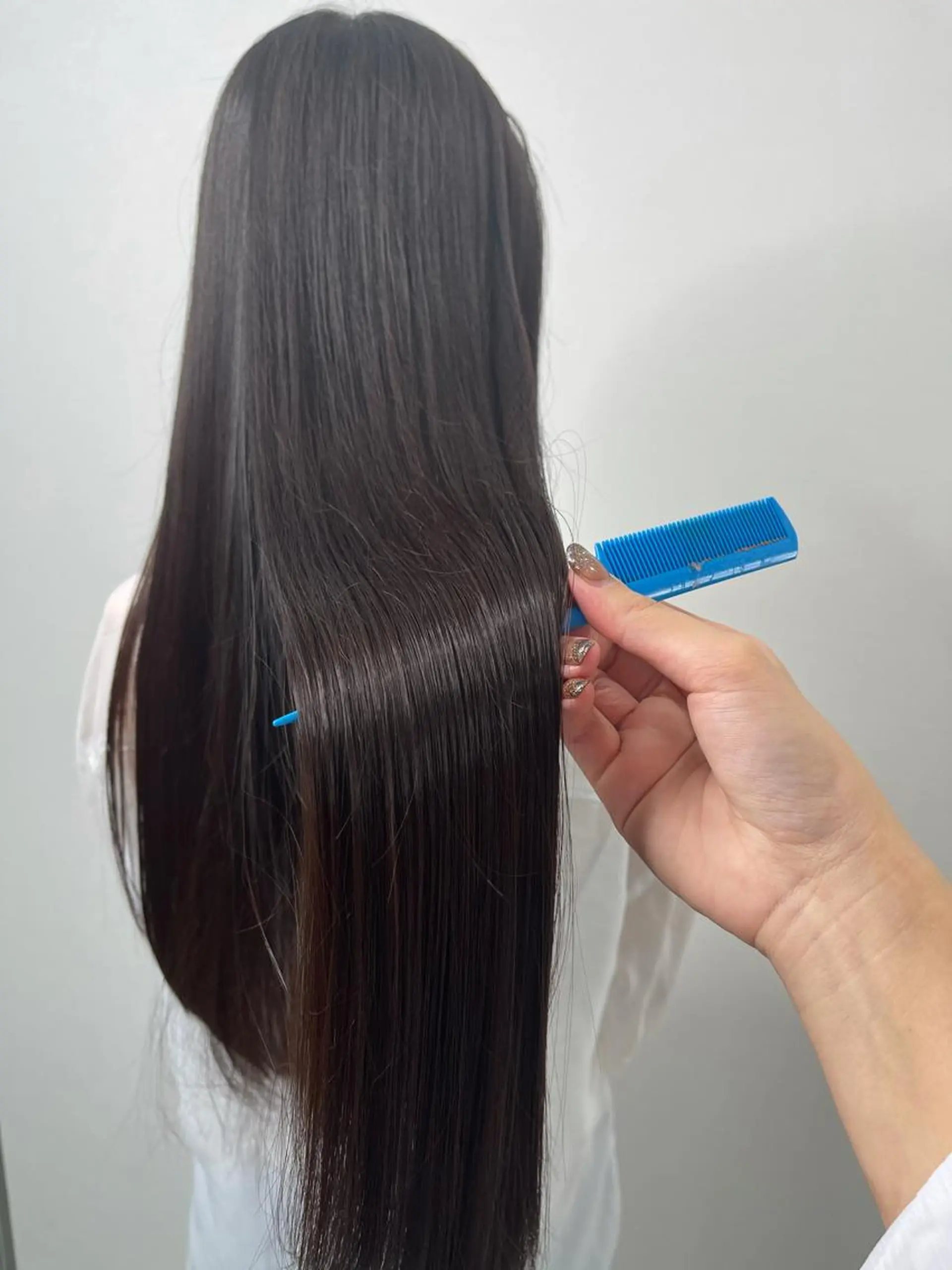 ロング &chaLme   心斎橋所属・emi/髪質改善/ 韓国風/艶カラーのヘアスタイル