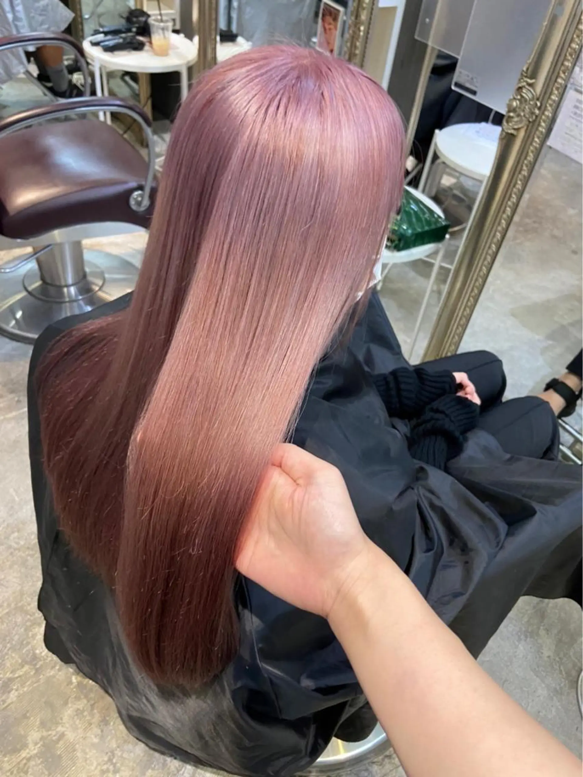 セミロング カラー AMRITA所属・men'sｶｯﾄ ﾊﾟｰﾏ🫧ｼｵﾝのヘアスタイル