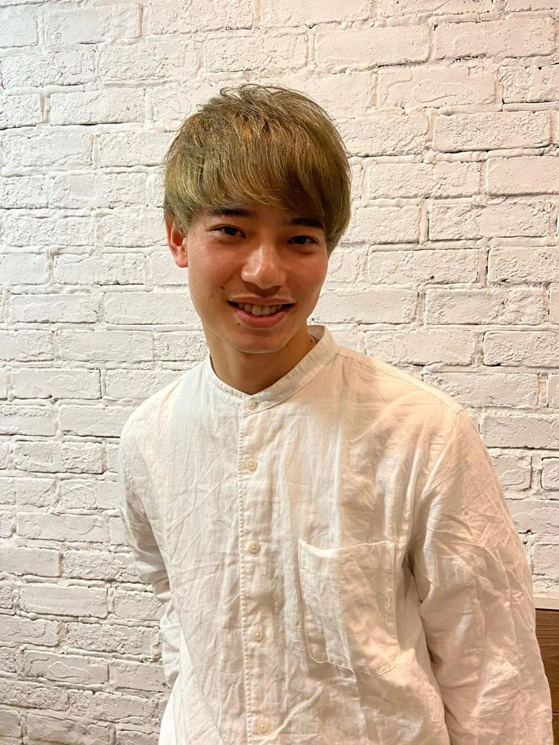 ショート メンズ メンズブリーチ sola方南町所属・原一真/ 外国人ショートヘアのヘアスタイル