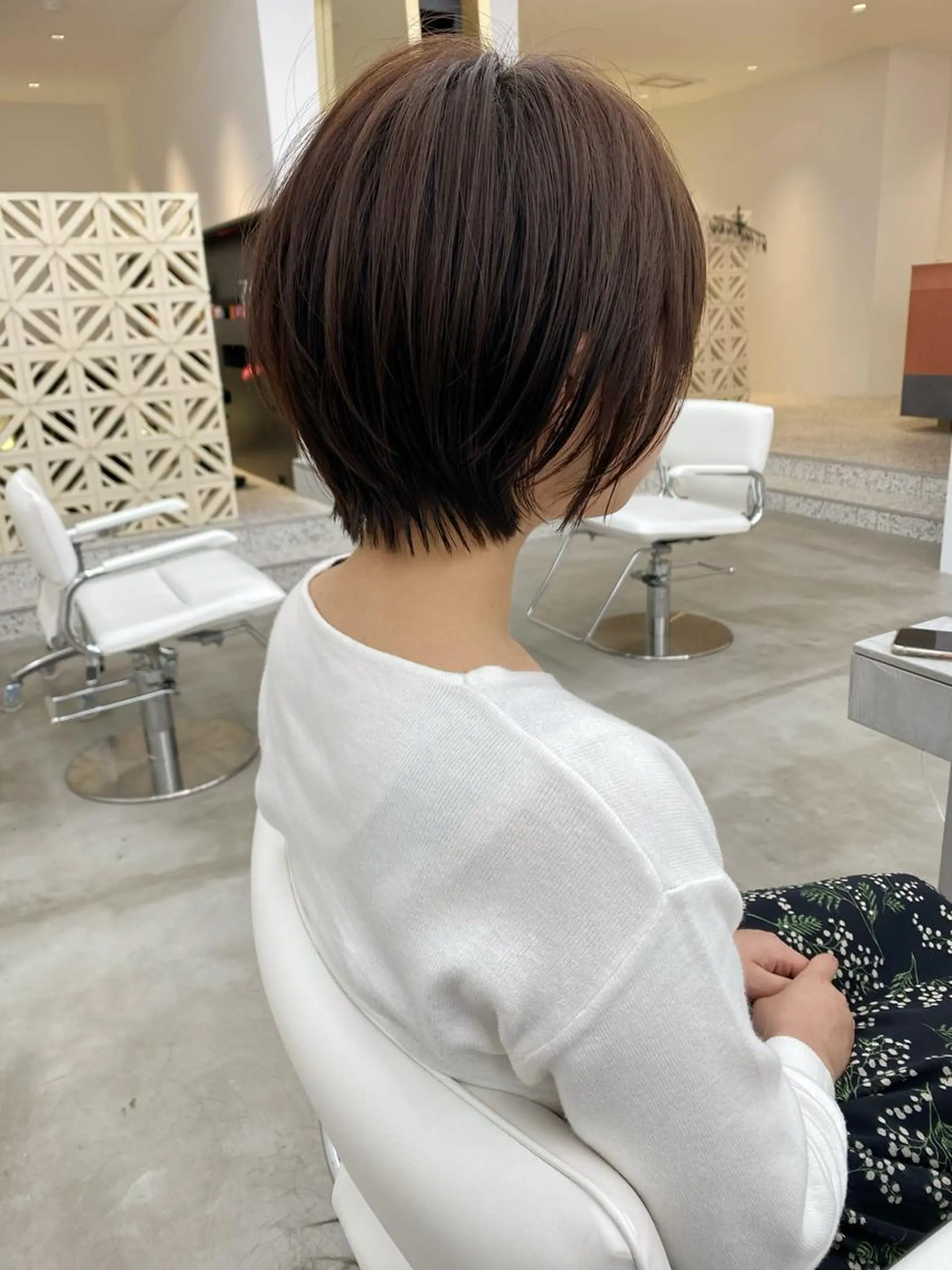 ショート カラー NOE NAGOYA所属・山田 佳奈のヘアスタイル