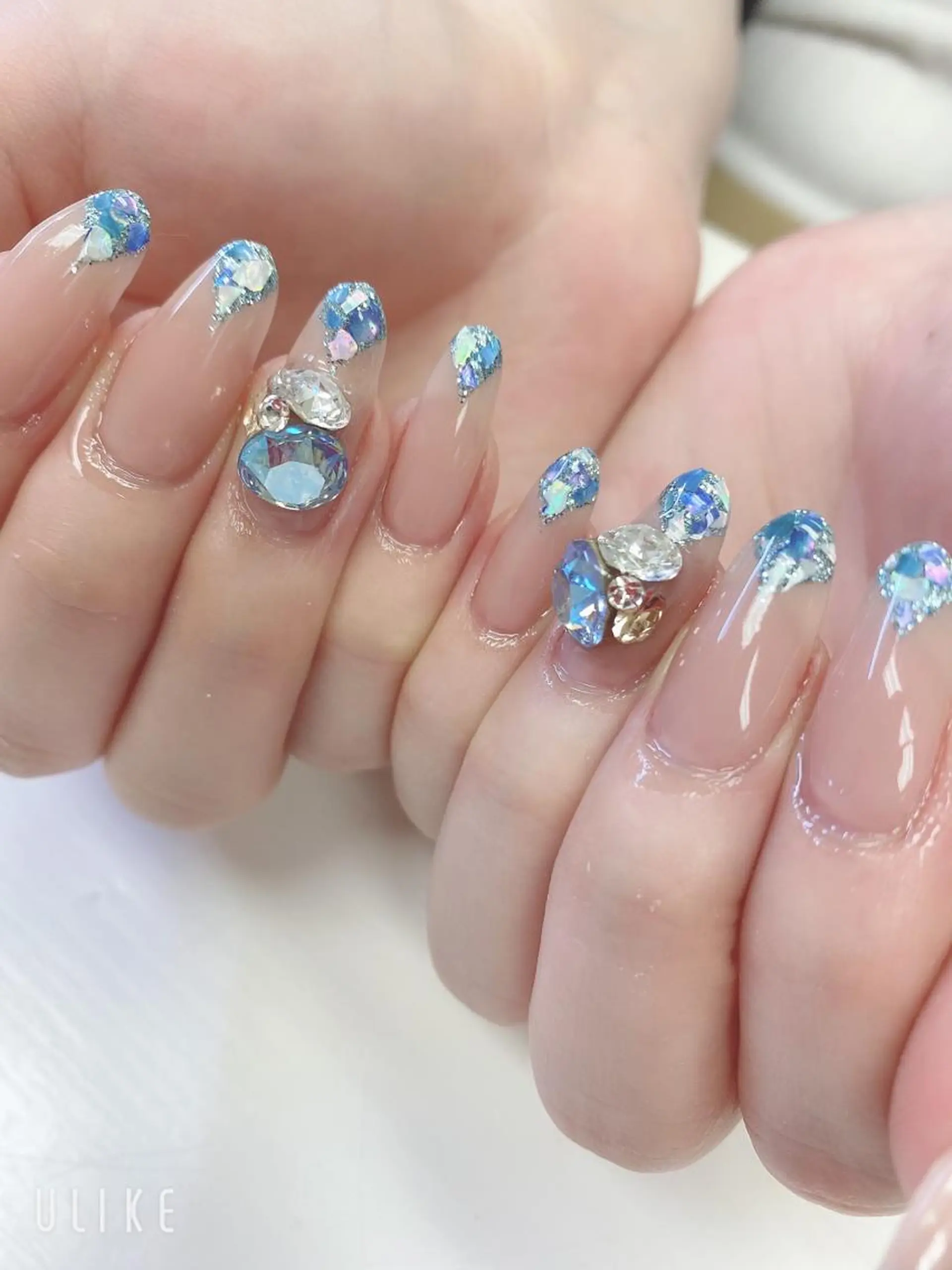 セミロング ハンドネイル JNA認定講師🌸 RIEのネイルデザイン