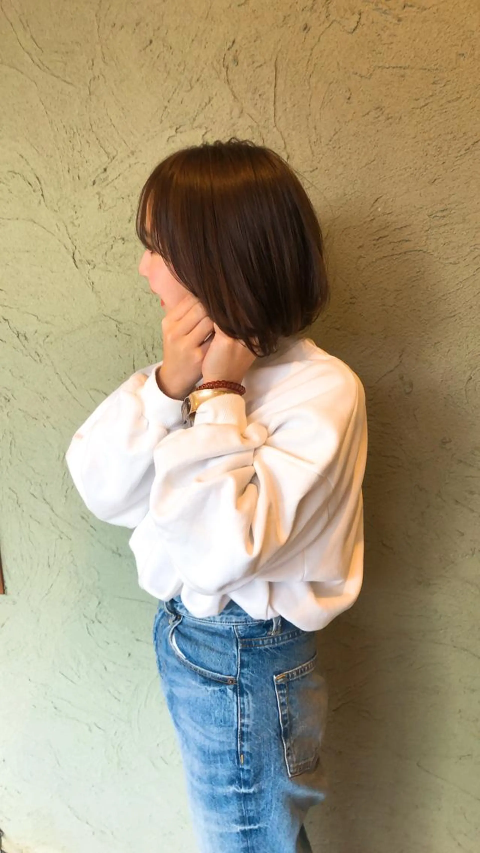 ショート カラー 縮毛矯正 merc. 福田茜のヘアスタイル