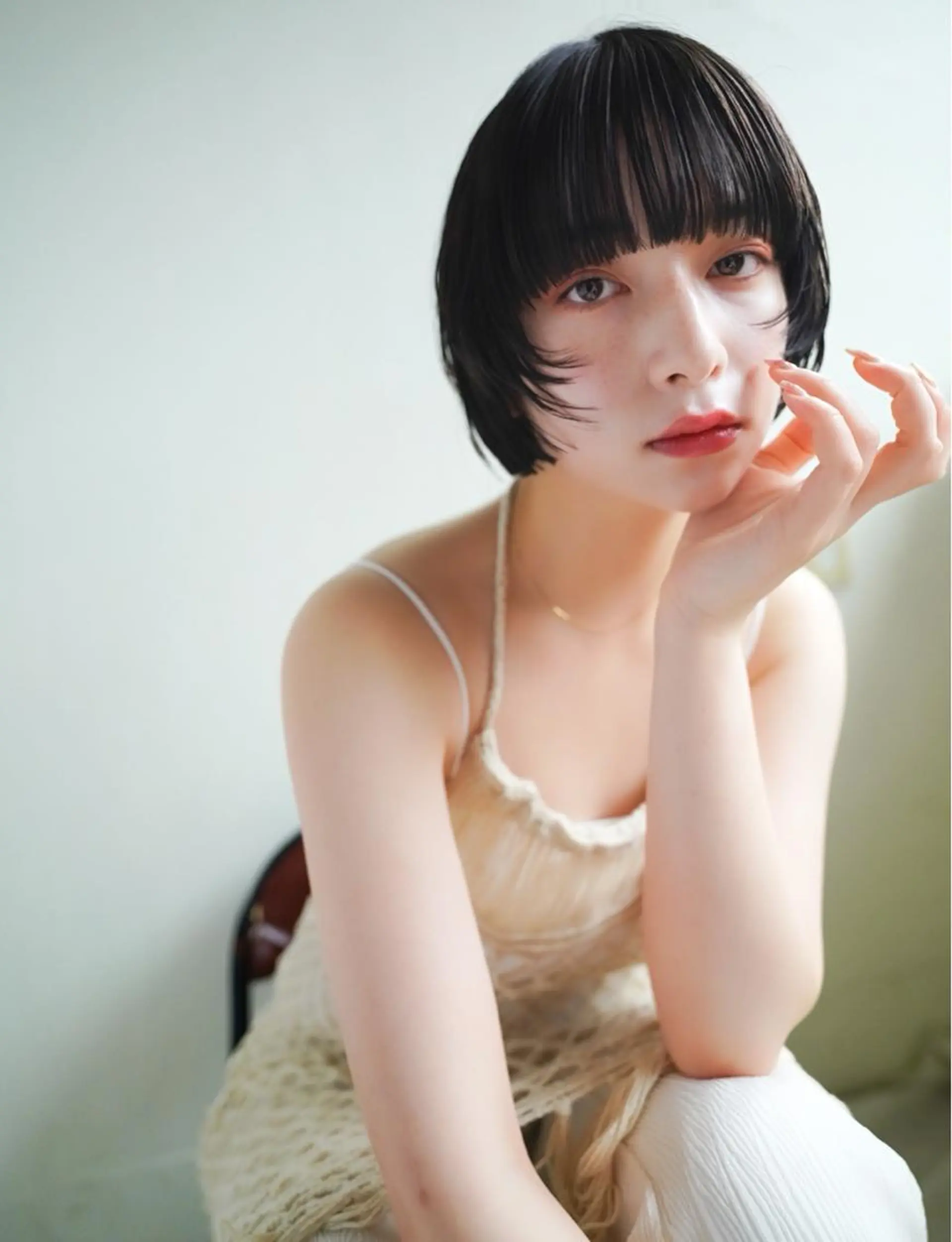 ショート レイヤー/パーマ /ウルフ/nabeのヘアスタイル