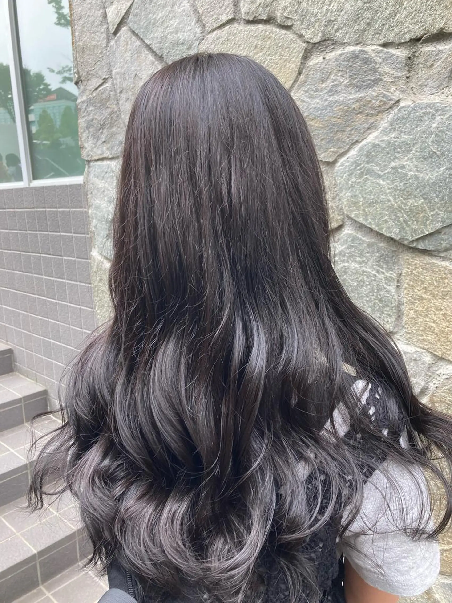 ロング カラー 野村 ゆいのヘアスタイル