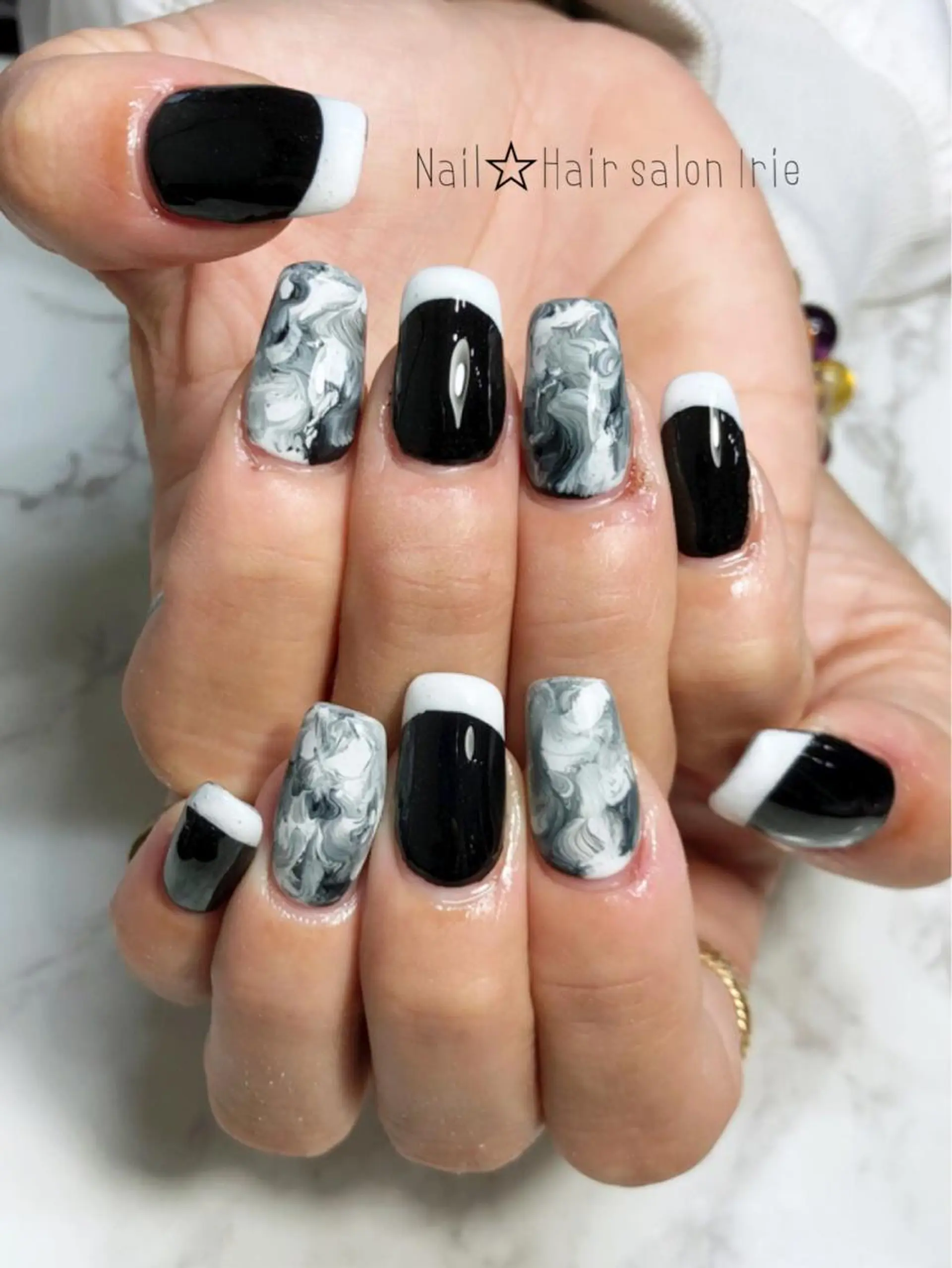 ネイル Hair salon Irie所属・與儀 知佳のネイルデザイン