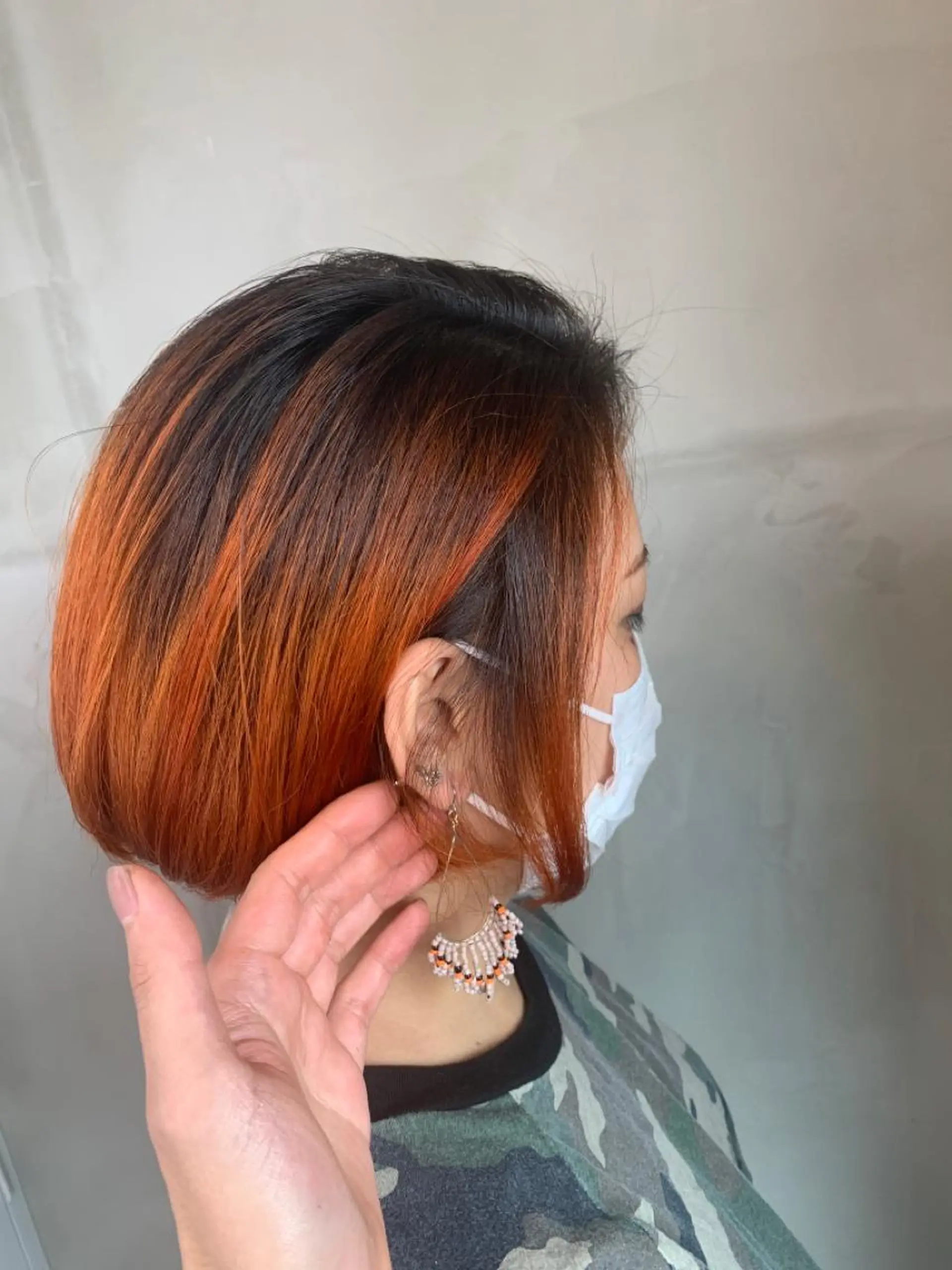 ショート ヘアカラー トリートメント 河野 圭三のヘアスタイル