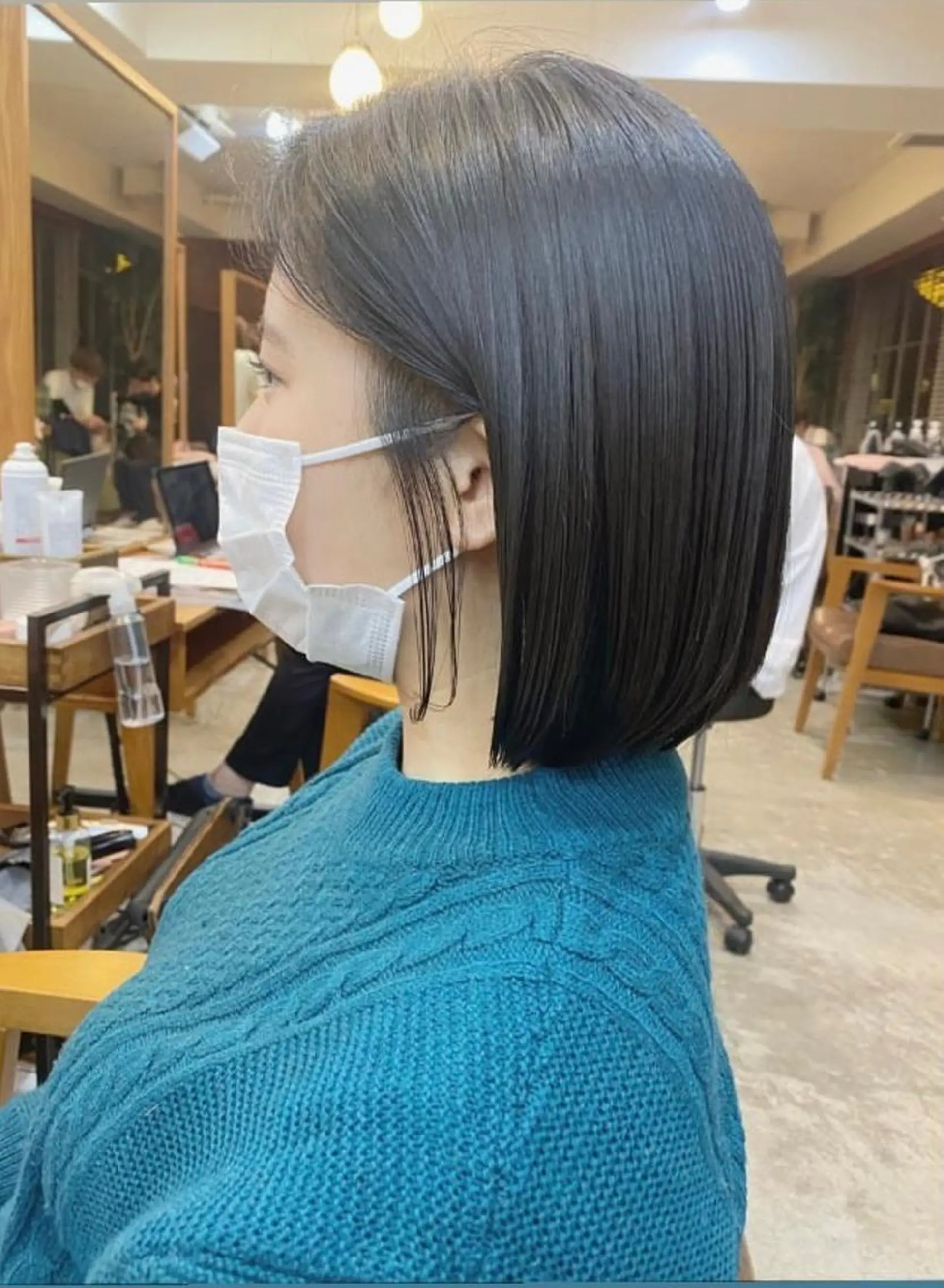 ショート ボブ カット 三浦 望のヘアスタイル