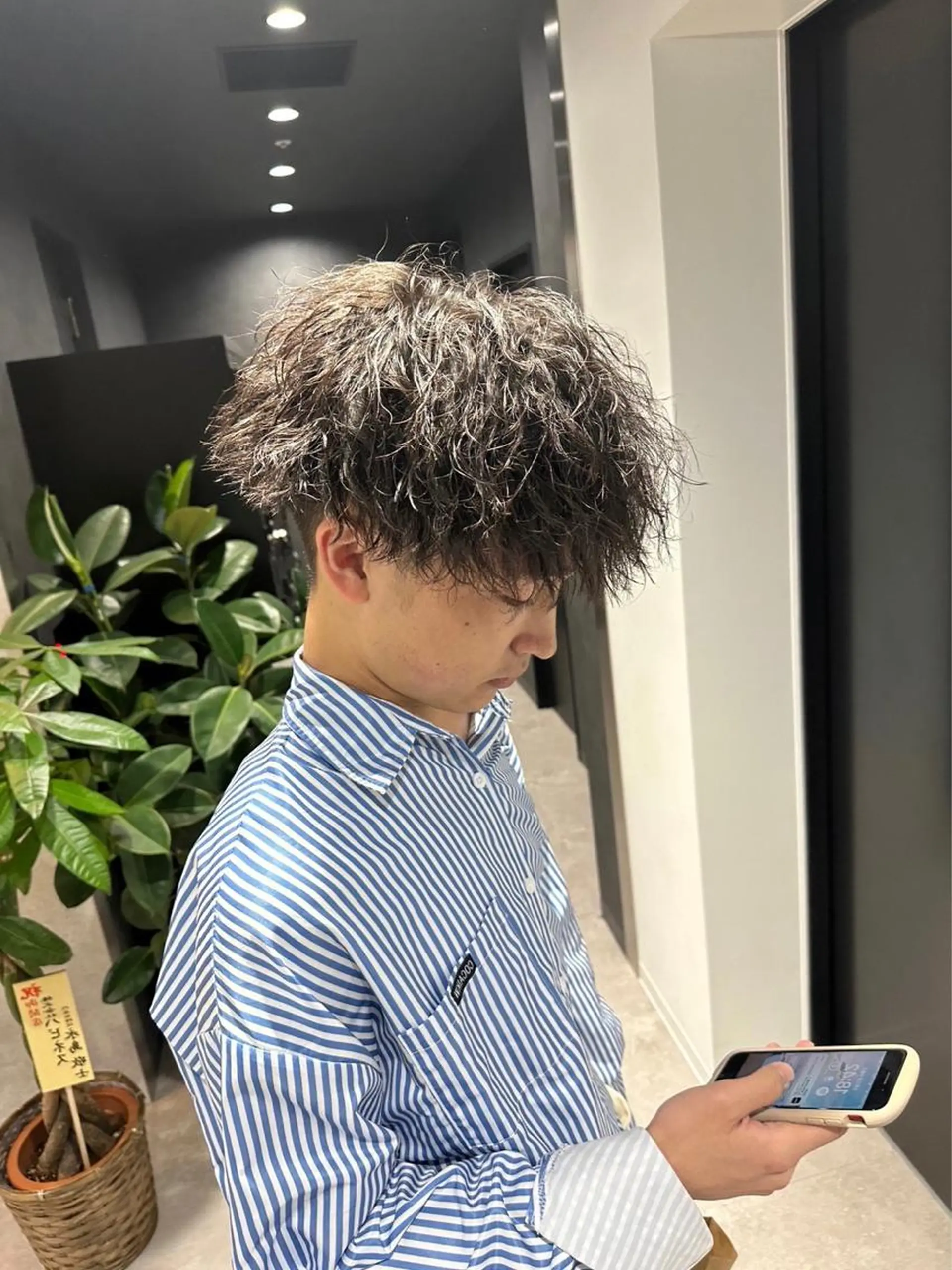 パーマ メンズ イケメン製造機 🔥上原沙羅🔥のヘアスタイル