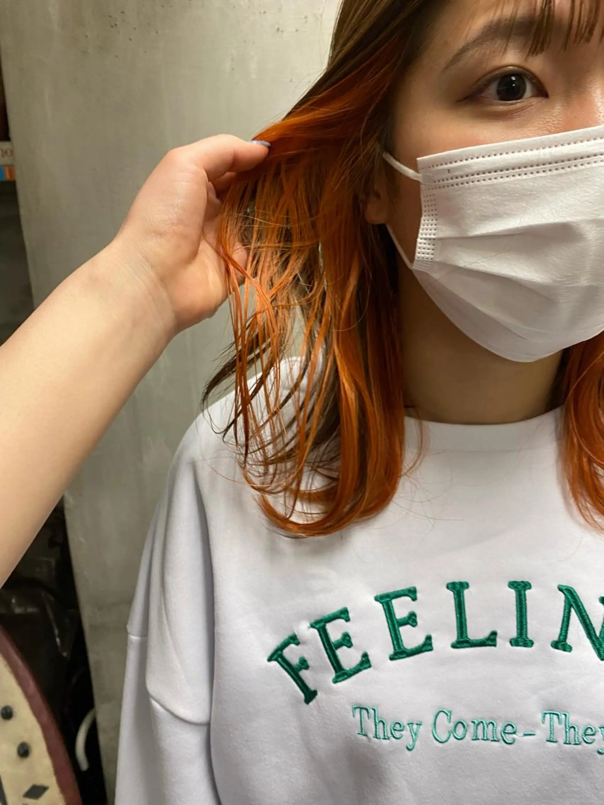 ミディアム カラー お任せヘア☘️☘️ 及川渚のヘアスタイル