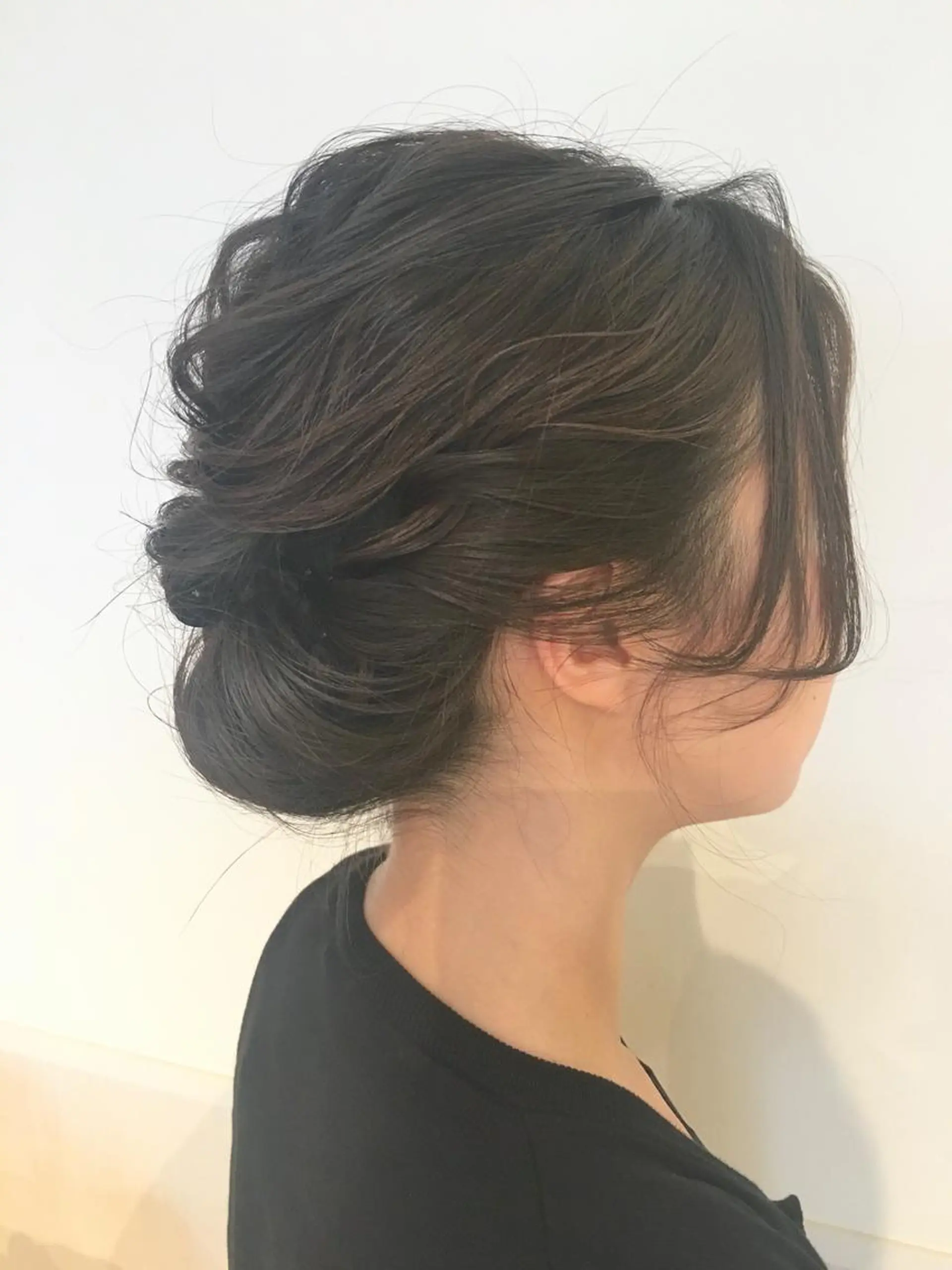 ミディアム ヘアアレンジ さかい なつみのヘアスタイル