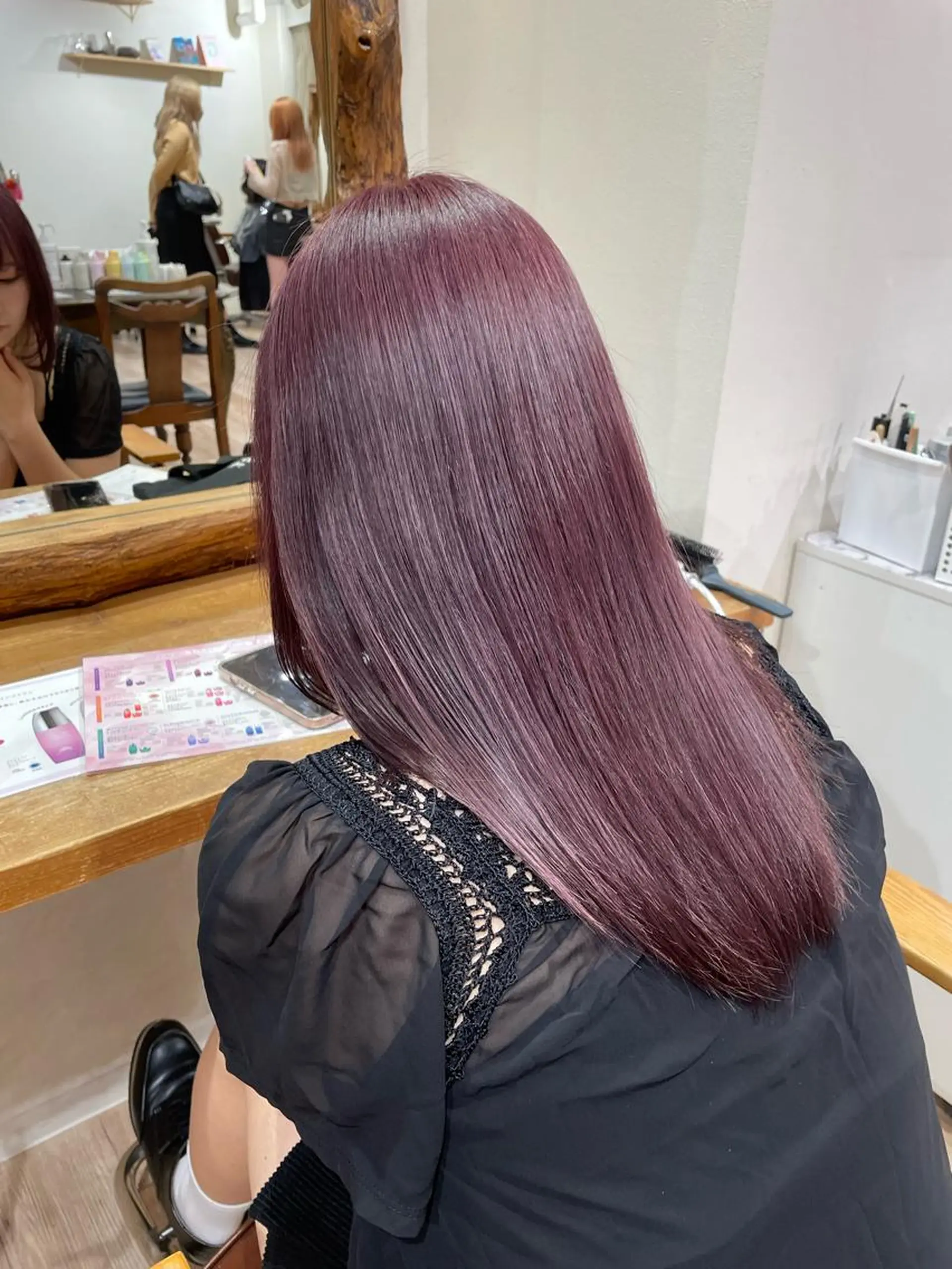 セミロング カラー コトミ【メンズ特化】 女子ウケ提案🫶🏻のヘアスタイル