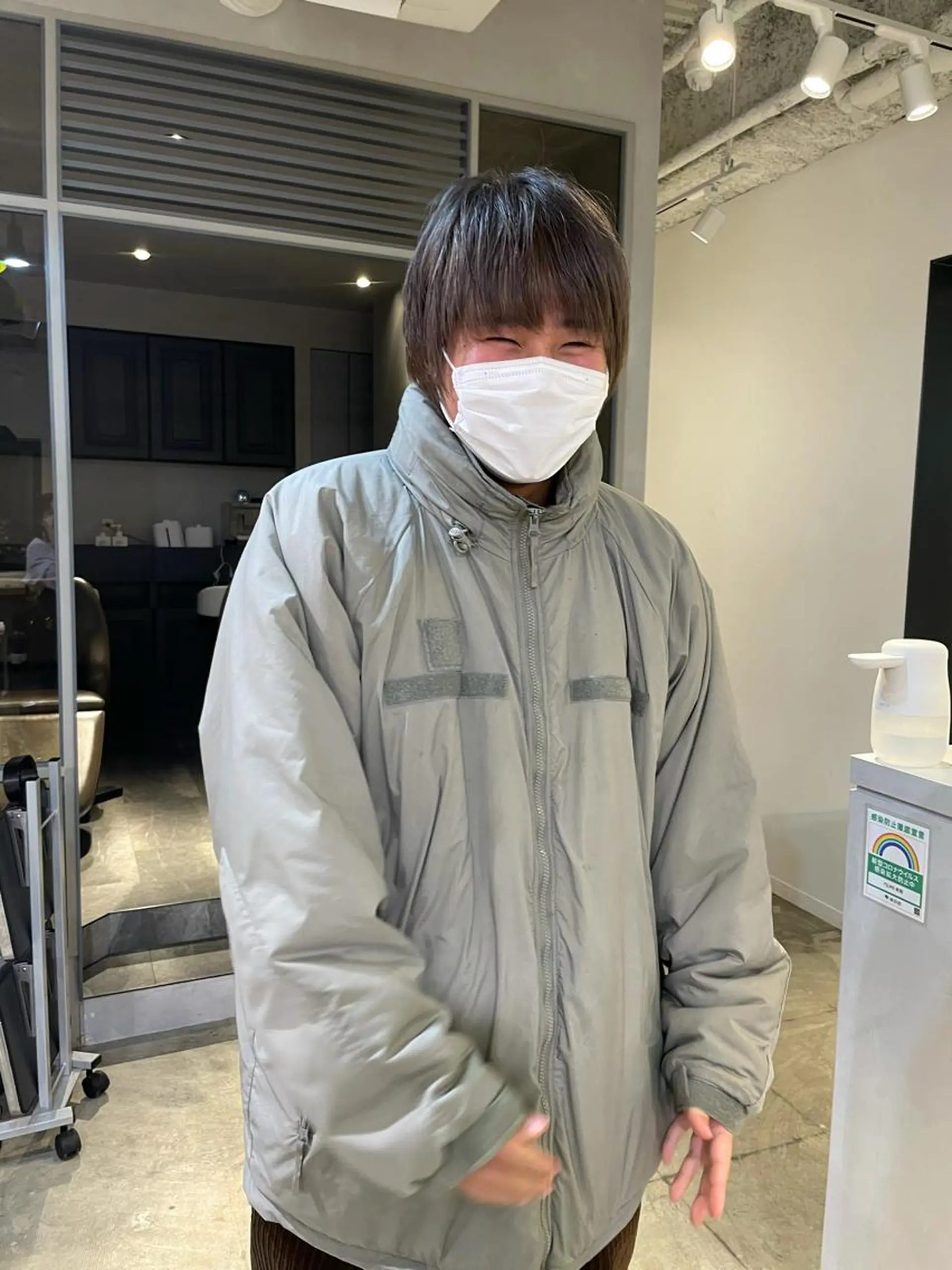 カラー メンズ ダブルカラー 斉藤 瑞恵のヘアスタイル