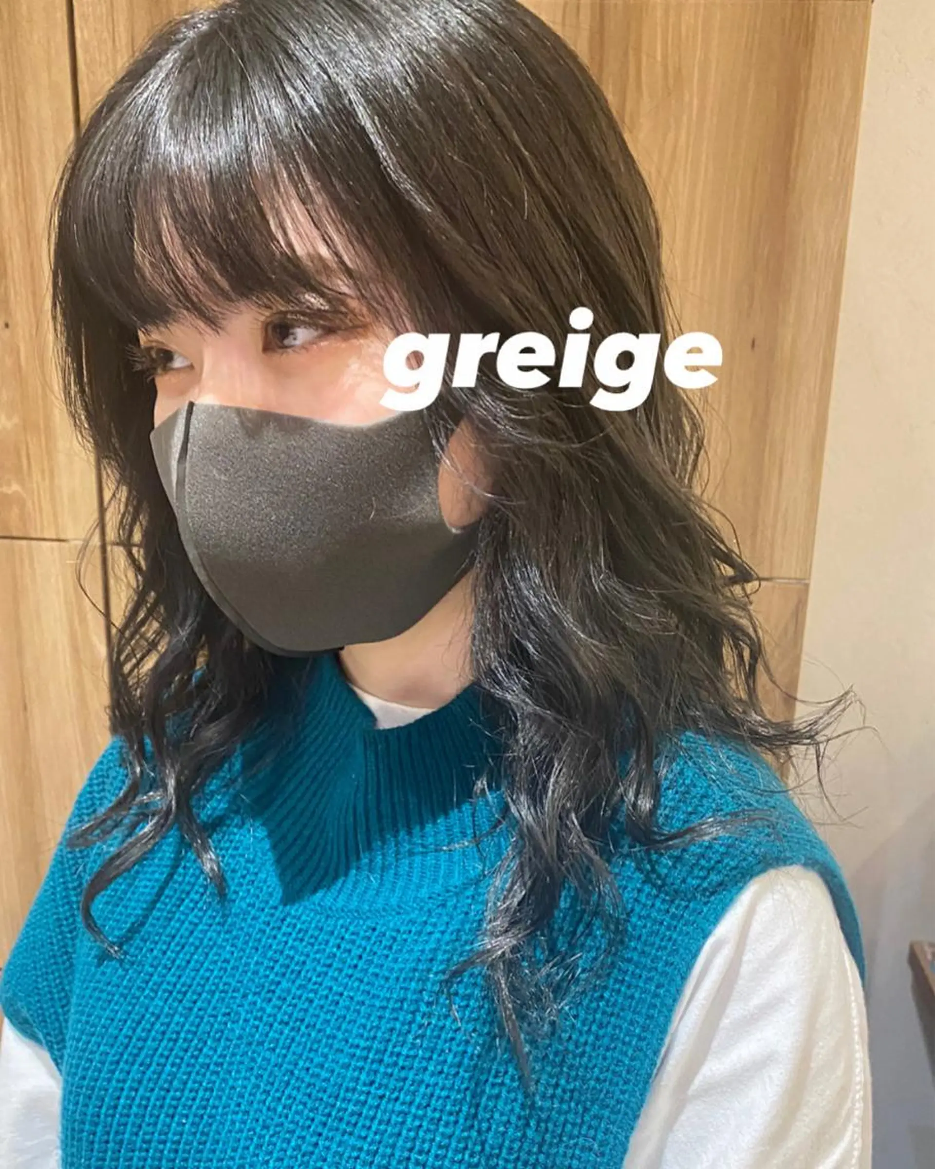 セミロング カラー ヘアアレンジ ブリーチ 透明感カラー グレージュ ヘアカラー トリートメント ヘッドスパ パーマ指名No1 /namiのヘアスタイル