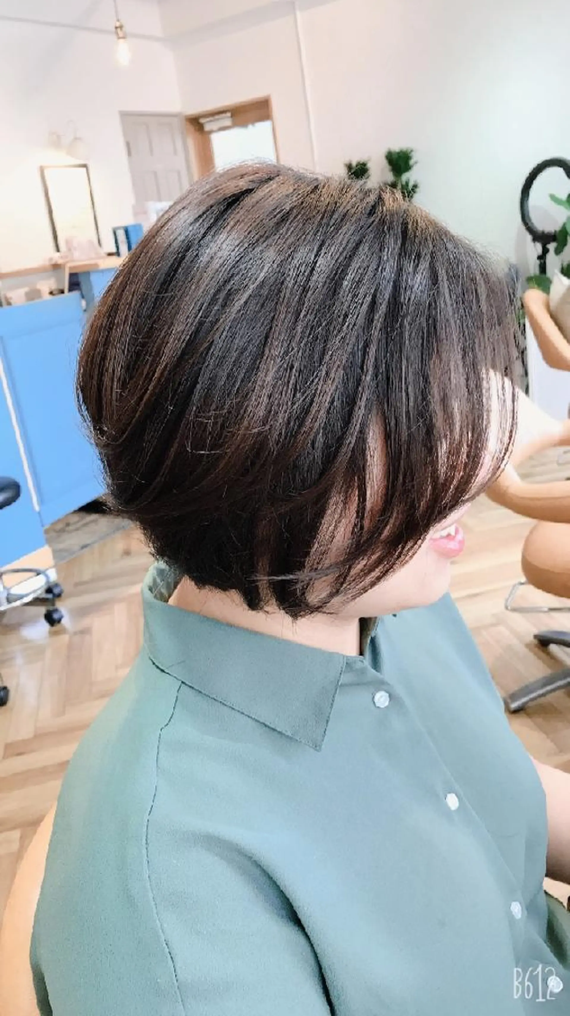 ショート ボブ ショートヘア 中野 雅子のヘアスタイル
