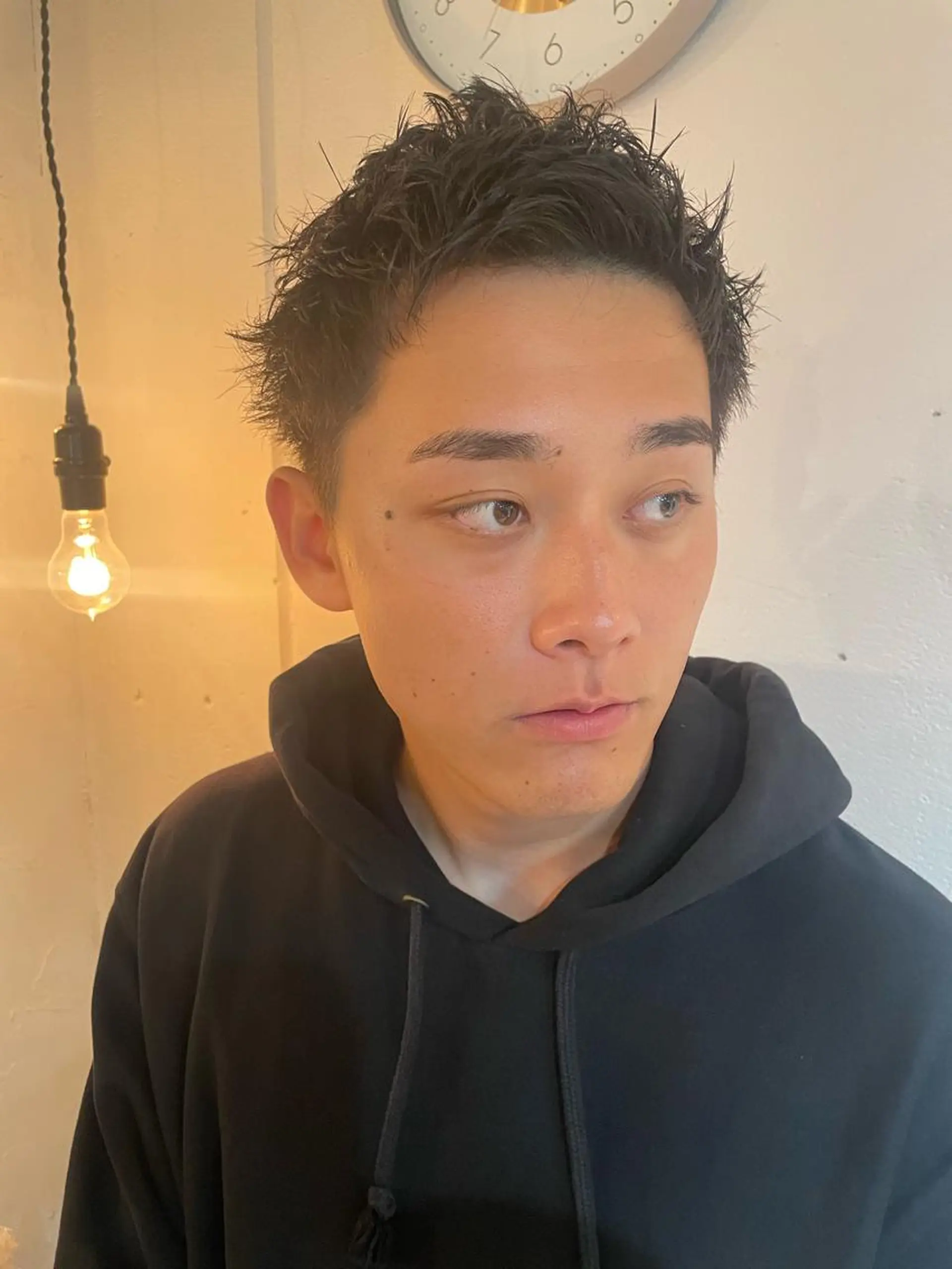 メンズ 京都美容師 塩のヘアスタイル