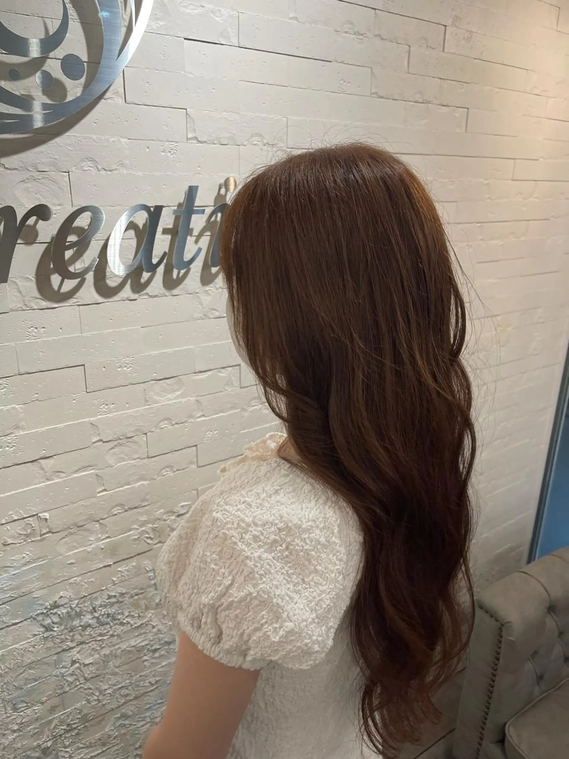 ロング ハイトーン ／ レイヤー/吉田陸斗のヘアスタイル