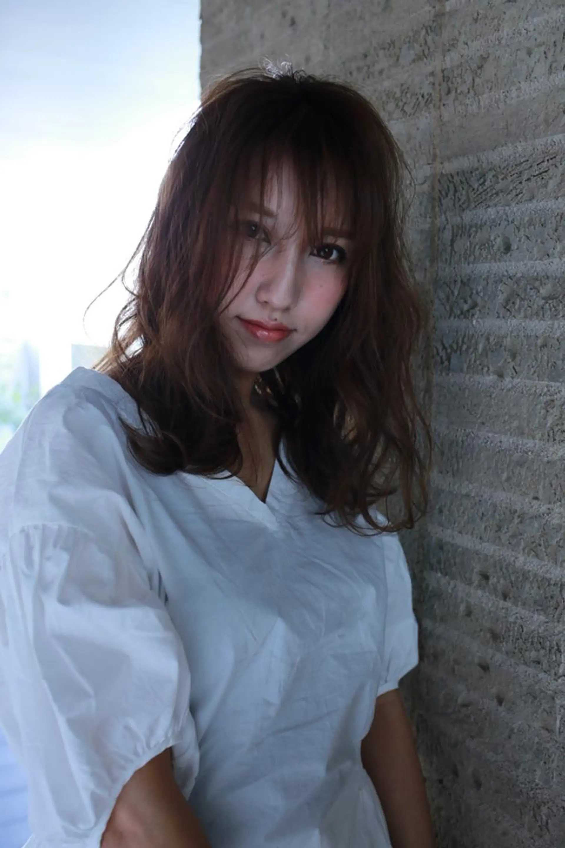 ミディアム 宮内 真乃のヘアスタイル