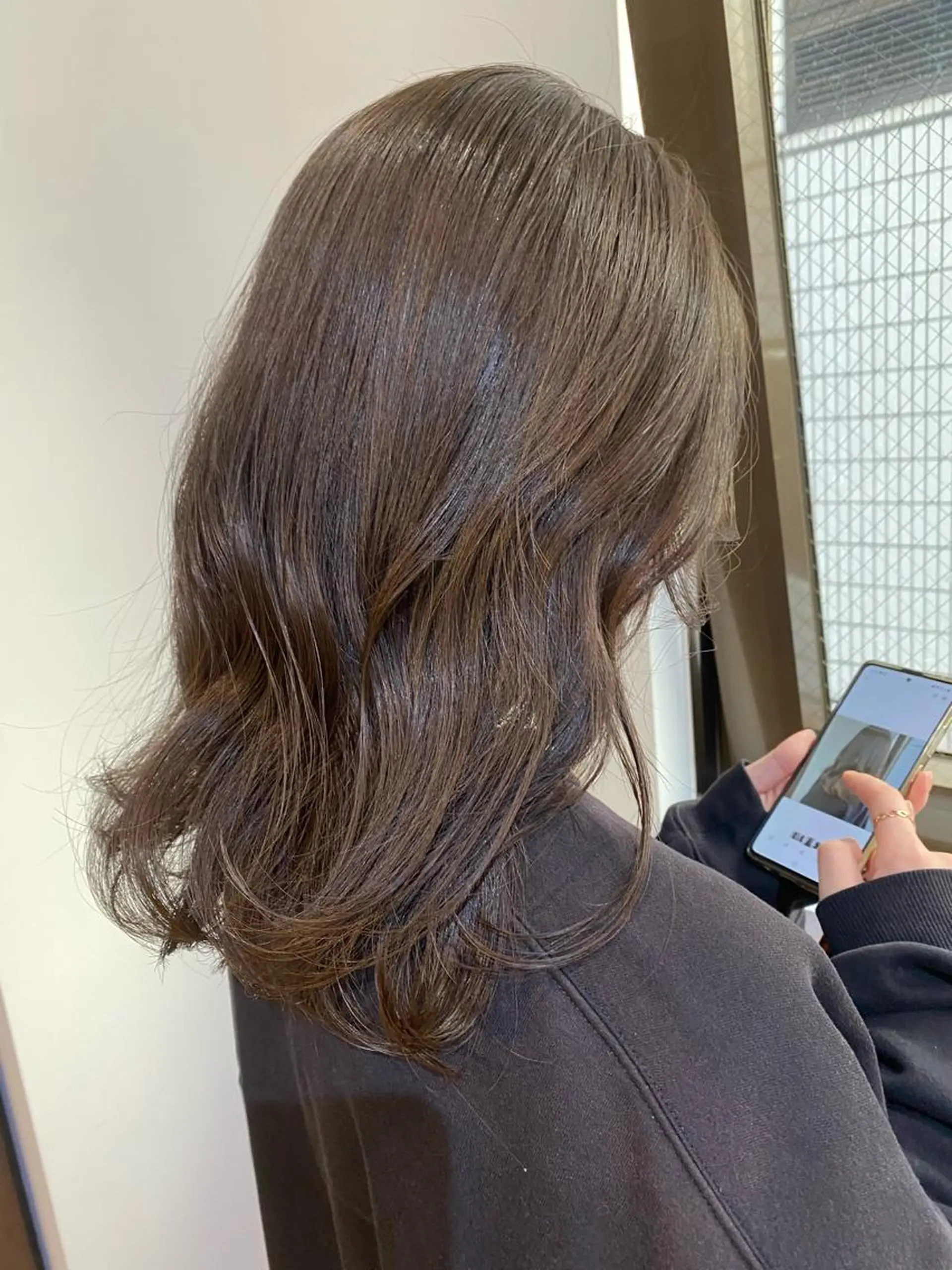 ミディアム GO TODAY SHAiRE SALON 原宿Stella店所属・𓍯柔らかhair 𓍯 yukinoのヘアスタイル