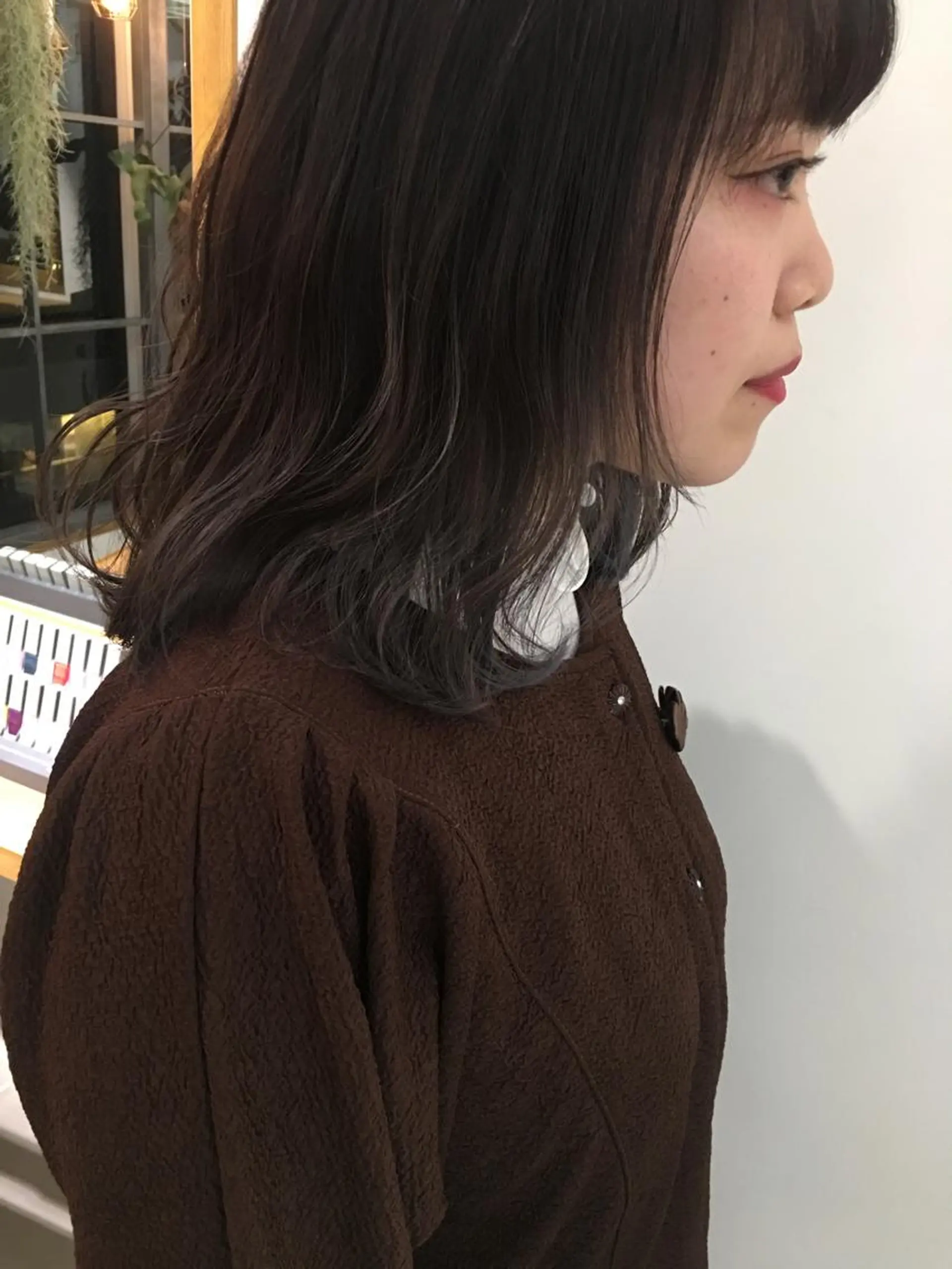 ミディアム アッシュ 🤍LOREN エリコ🌈のヘアスタイル