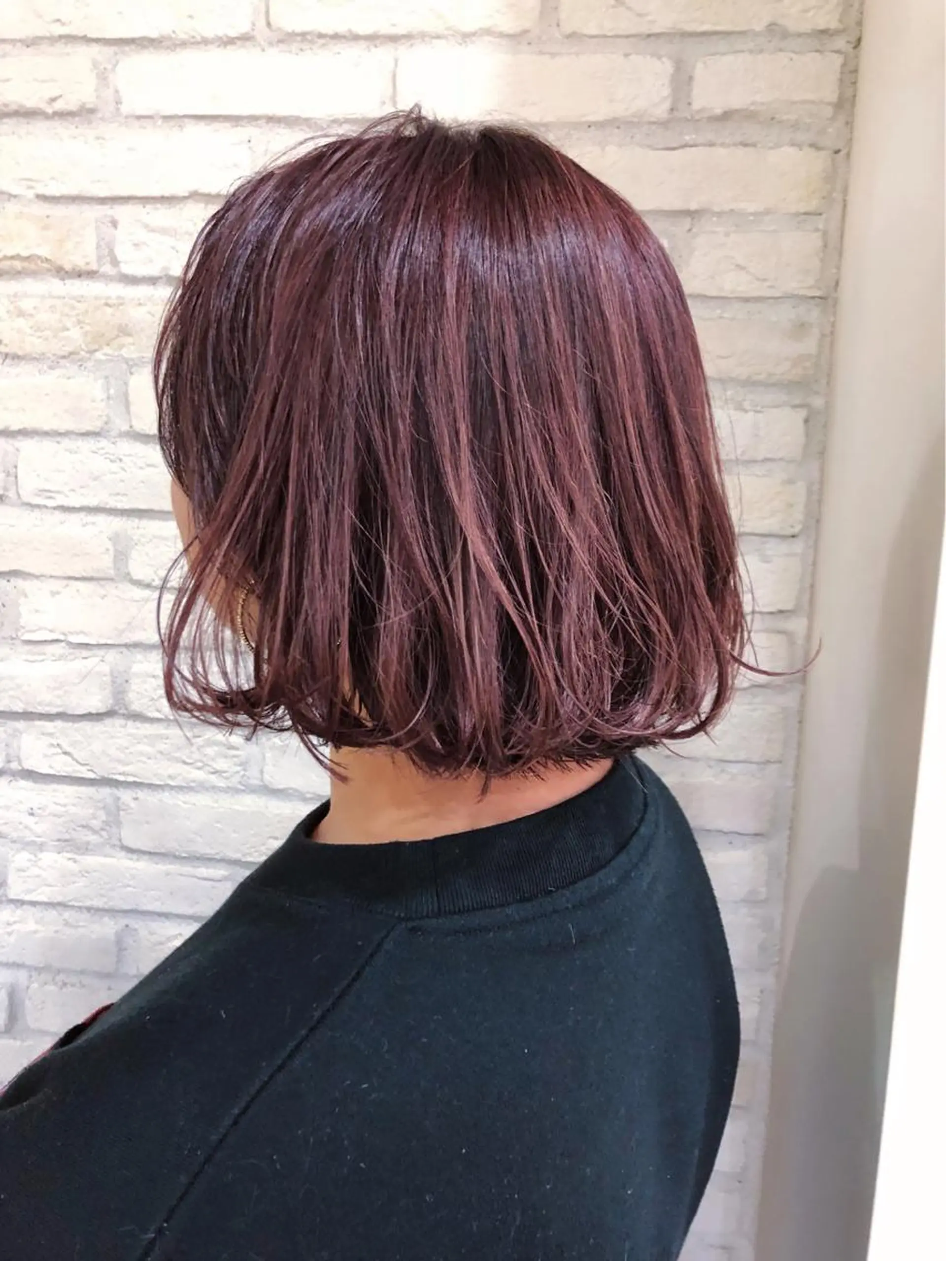 ミディアム カラー HAUS 片山みほのヘアスタイル