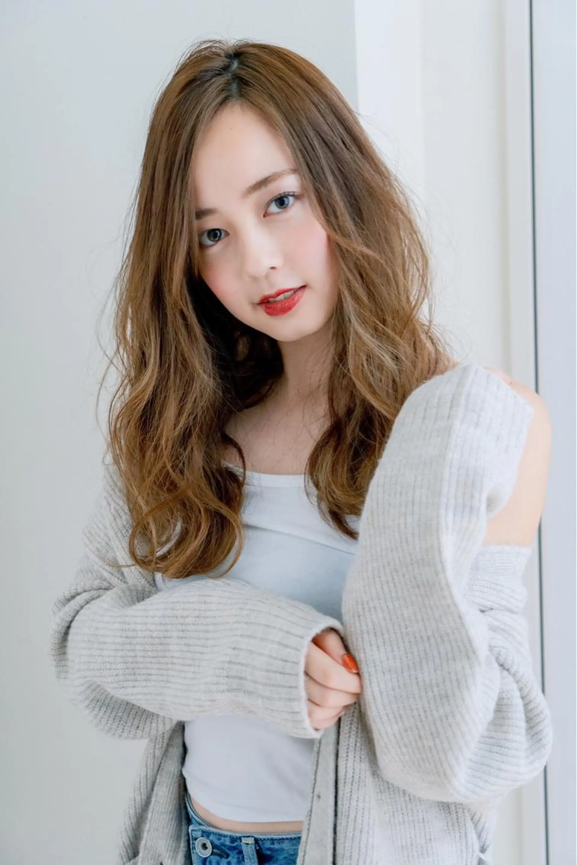 セミロング 🇰🇷韓国レイヤー 錦糸町【北山謙三】のヘアスタイル