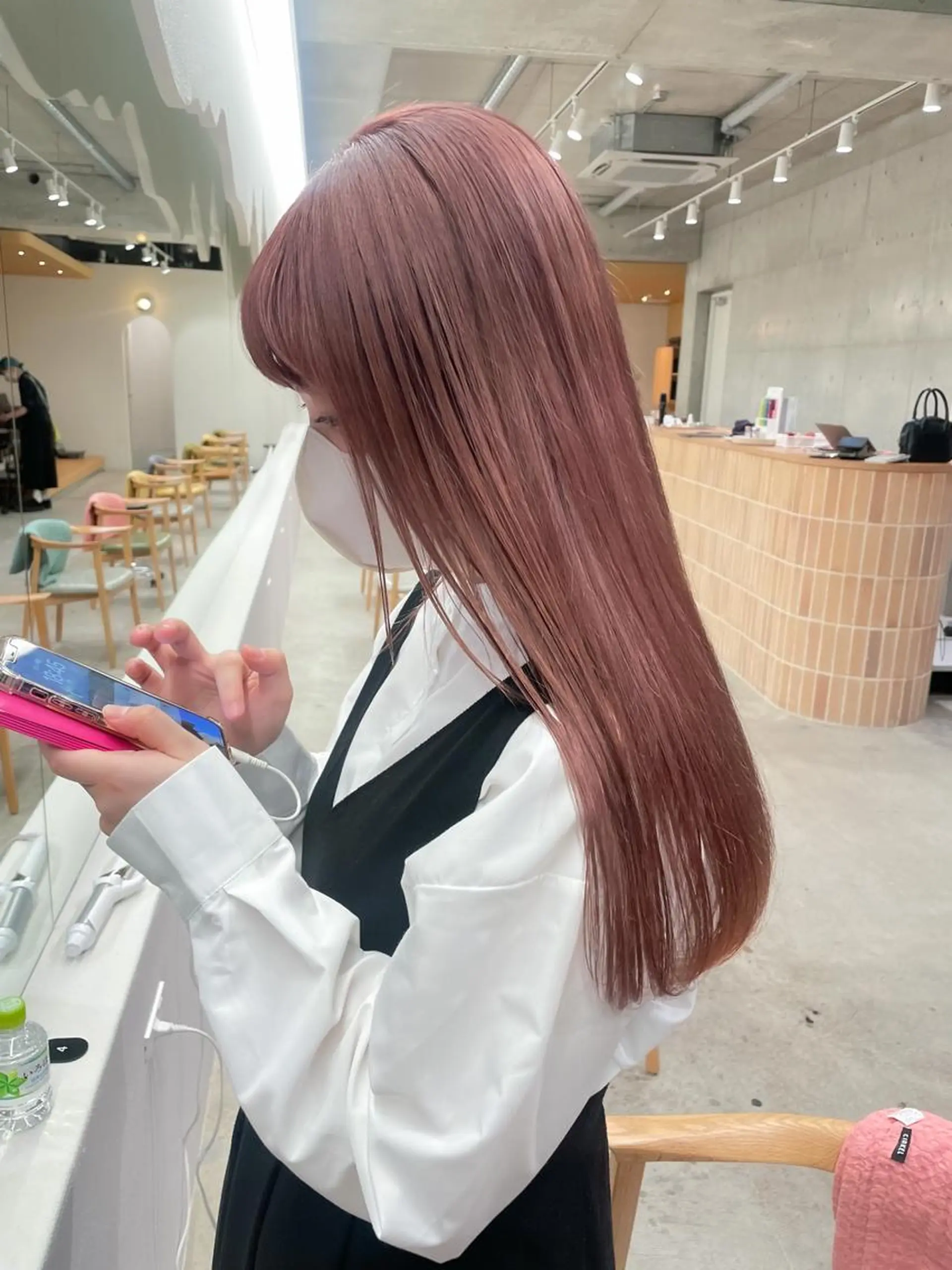 ミディアム カラー ヘアアレンジ ミニボブ/ブリーチ 🌈MISATOのヘアスタイル