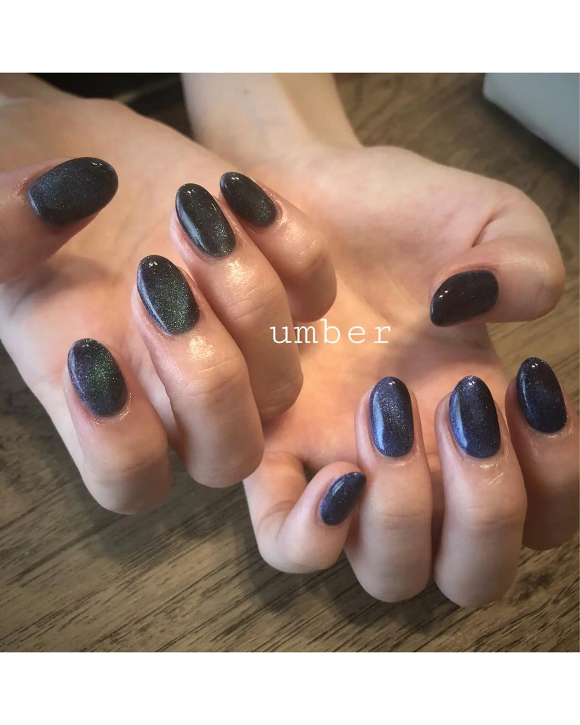 ネイル クリアネイル フットネイル フレンチネイル グラデーション マグネットネイル ハンドネイル umber 三茶1分のネイルデザイン