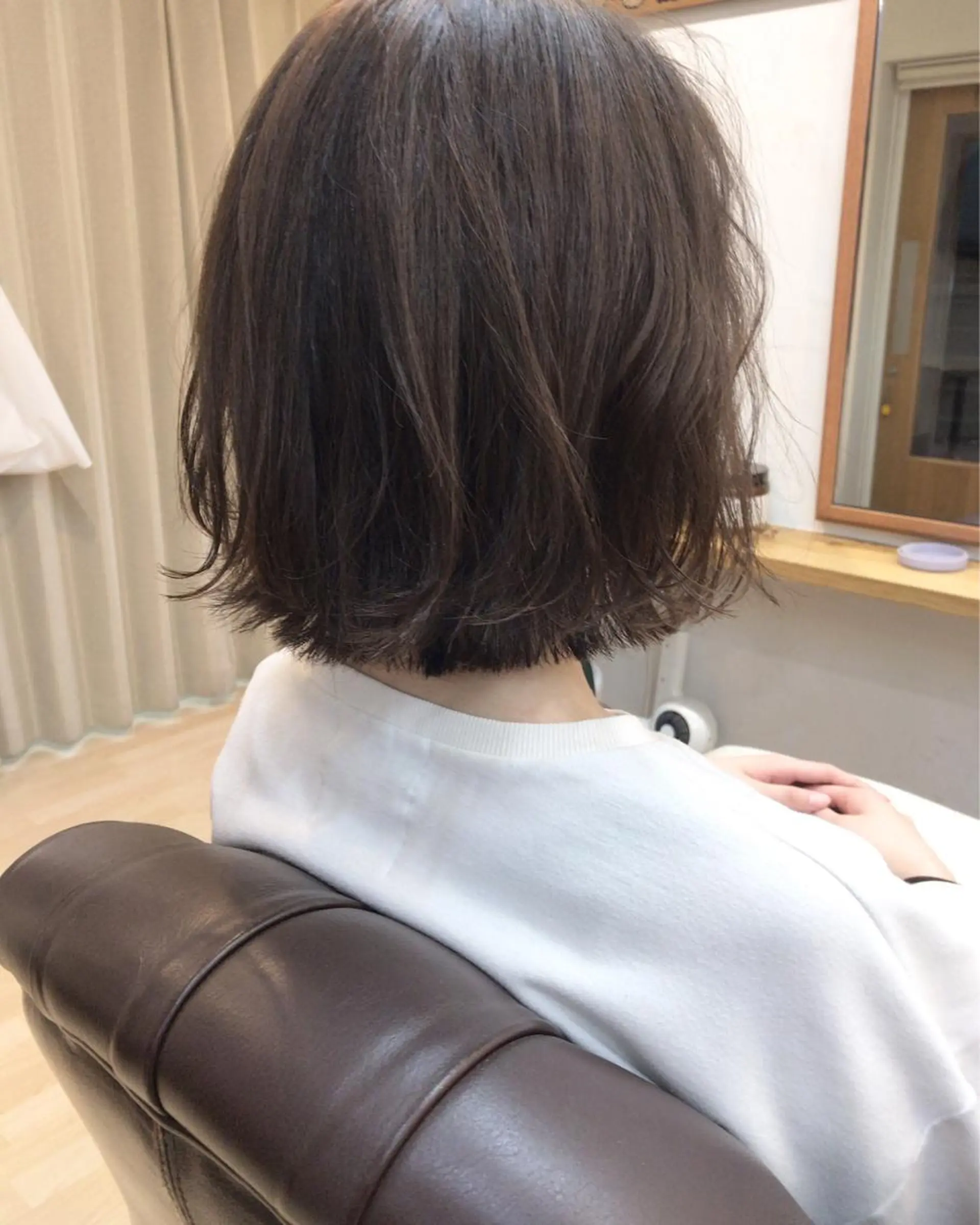 ショート カラー Click所属・クニモトハルナ ボブ/柔らかカラーのヘアスタイル