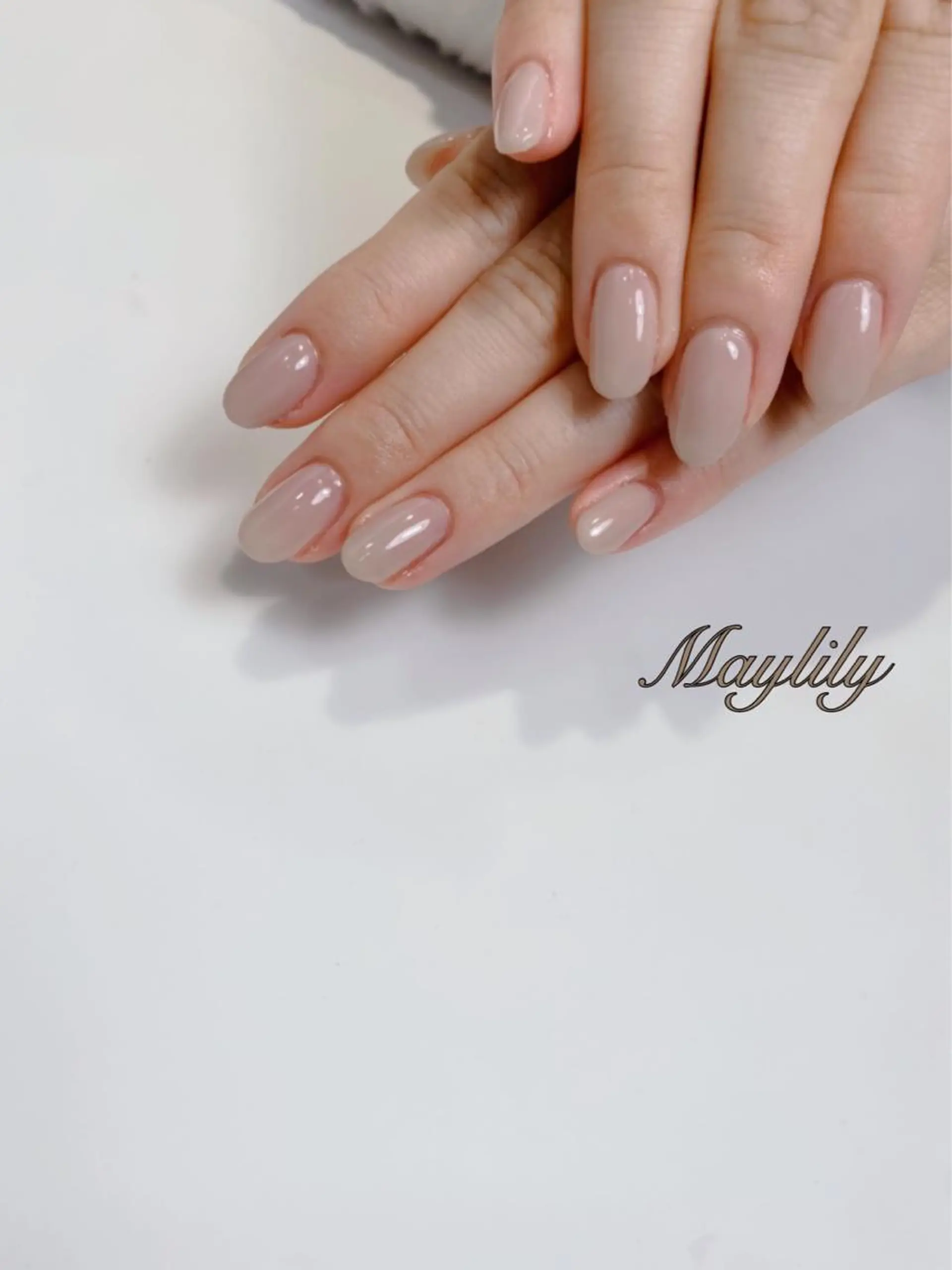 ネイル ワンカラーネイル Nail care salon Maylily所属・Nail salon Maylilyのネイルデザイン