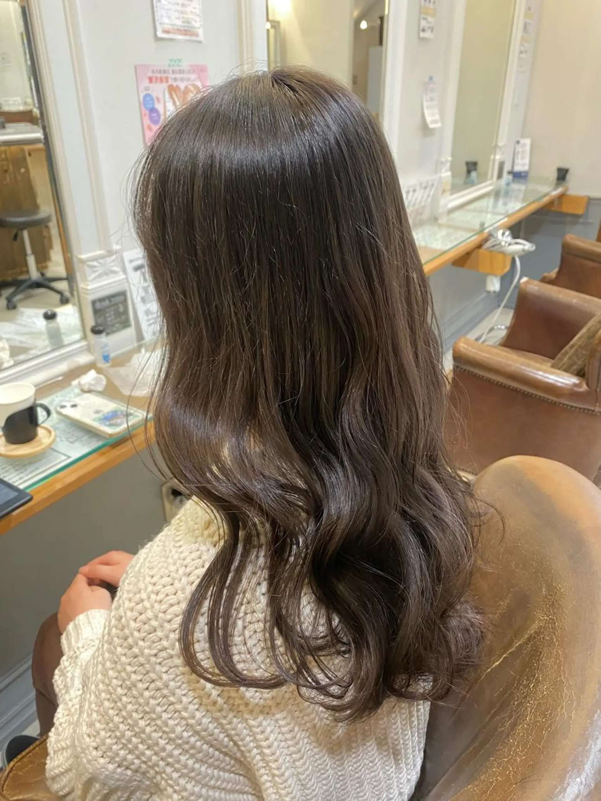 カラー ベージュカラー moeka 表参道のヘアスタイル