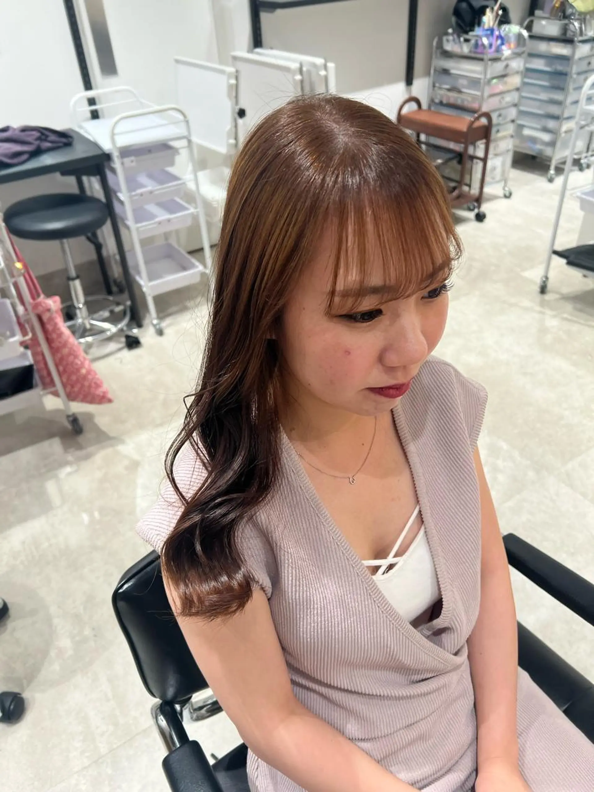 ロング GO TO DAY 渋谷モディ店所属・艶髪 mayuka💖のヘアスタイル