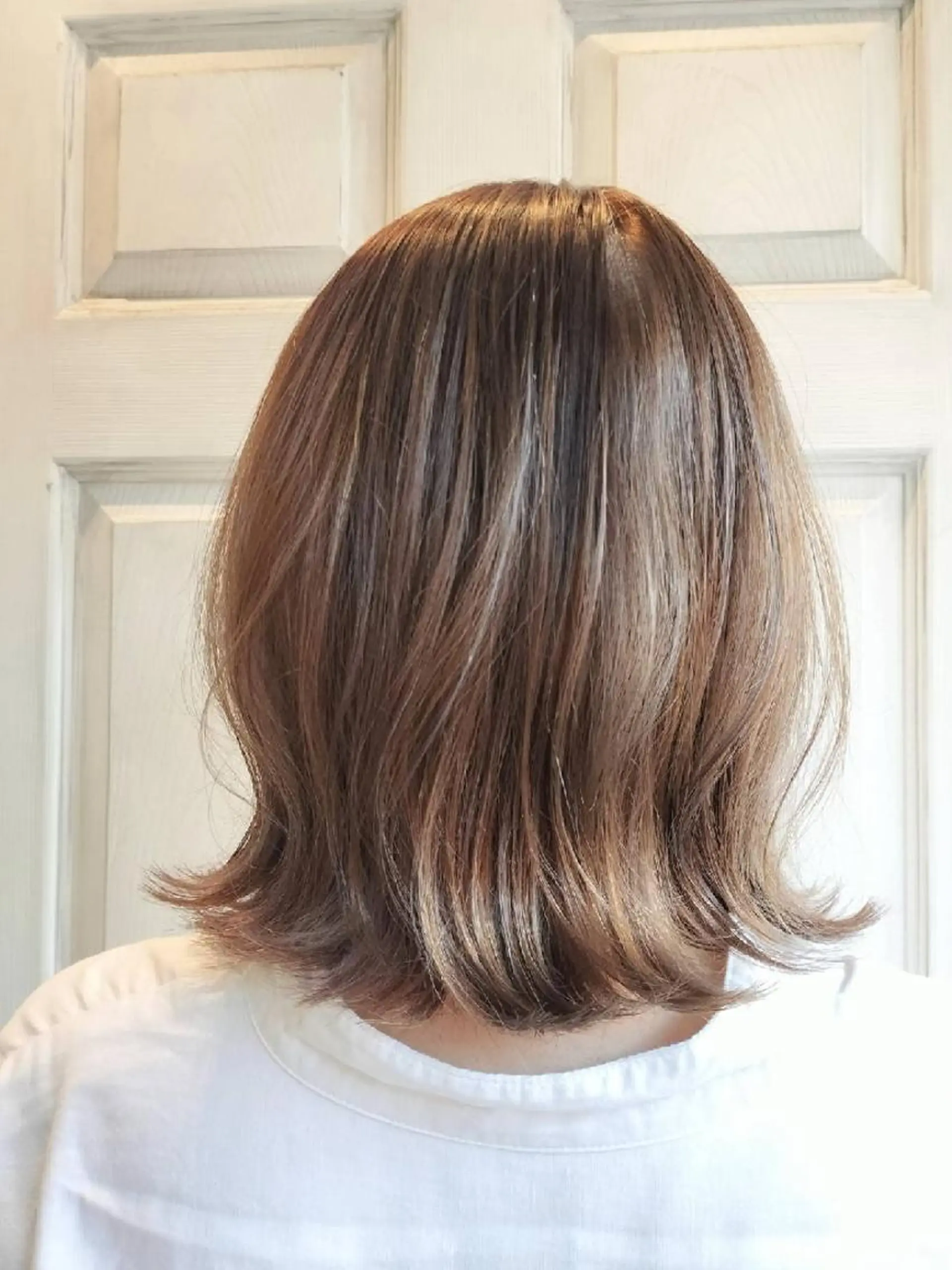 ミディアム カラー Watanabe. cのヘアスタイル