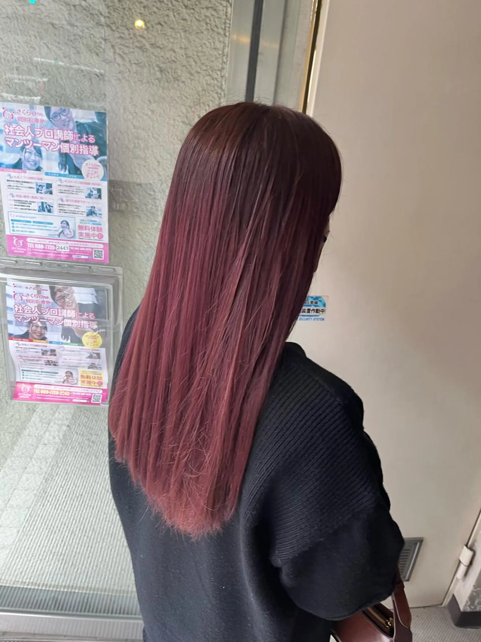 ロング カラー 艶髪/ハイトーン/ ヘアセット/モエノのヘアスタイル