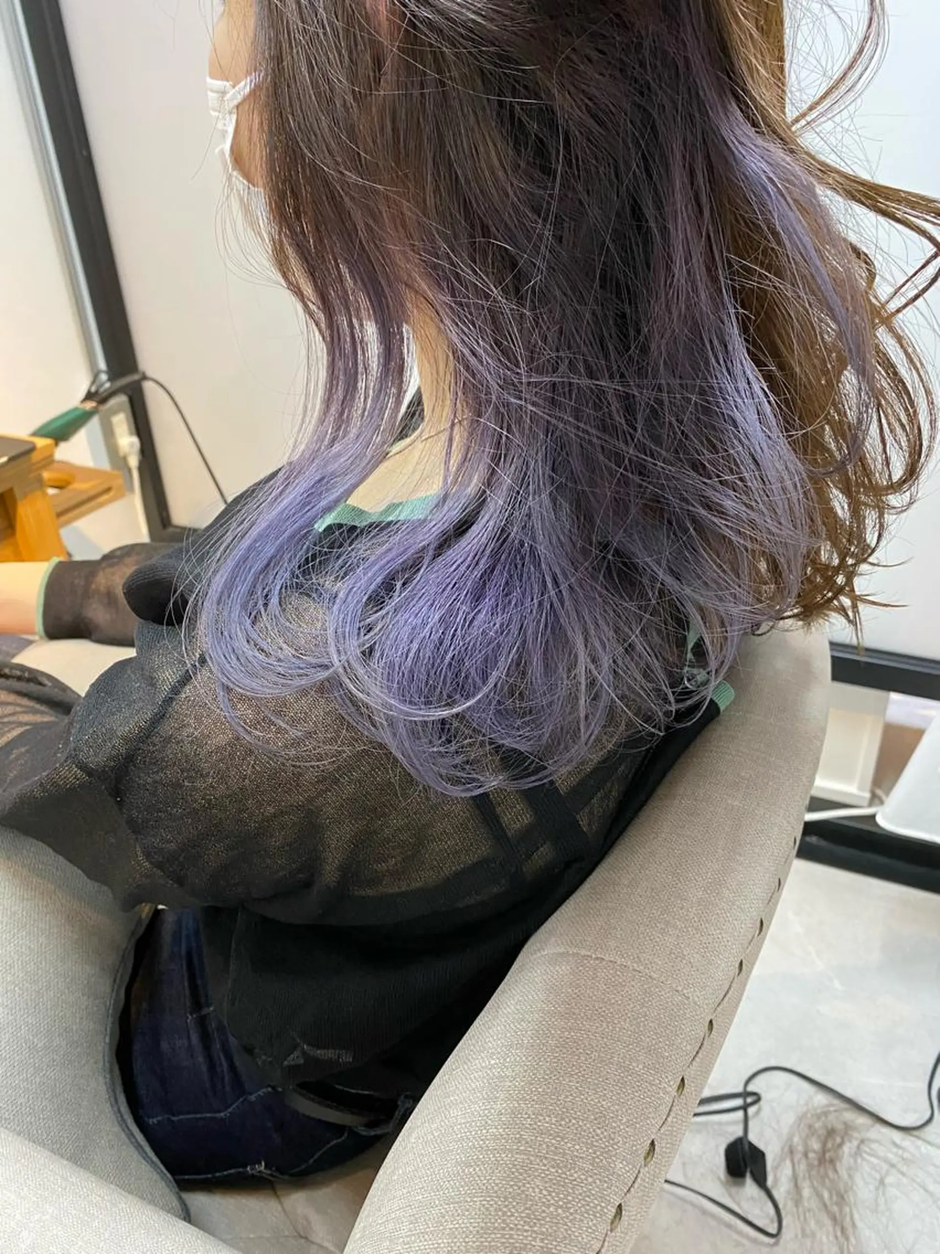 ミディアム ヘアカラー トリートメント 透明感/ツヤ髪/ さら艶/前田祥汰のヘアスタイル