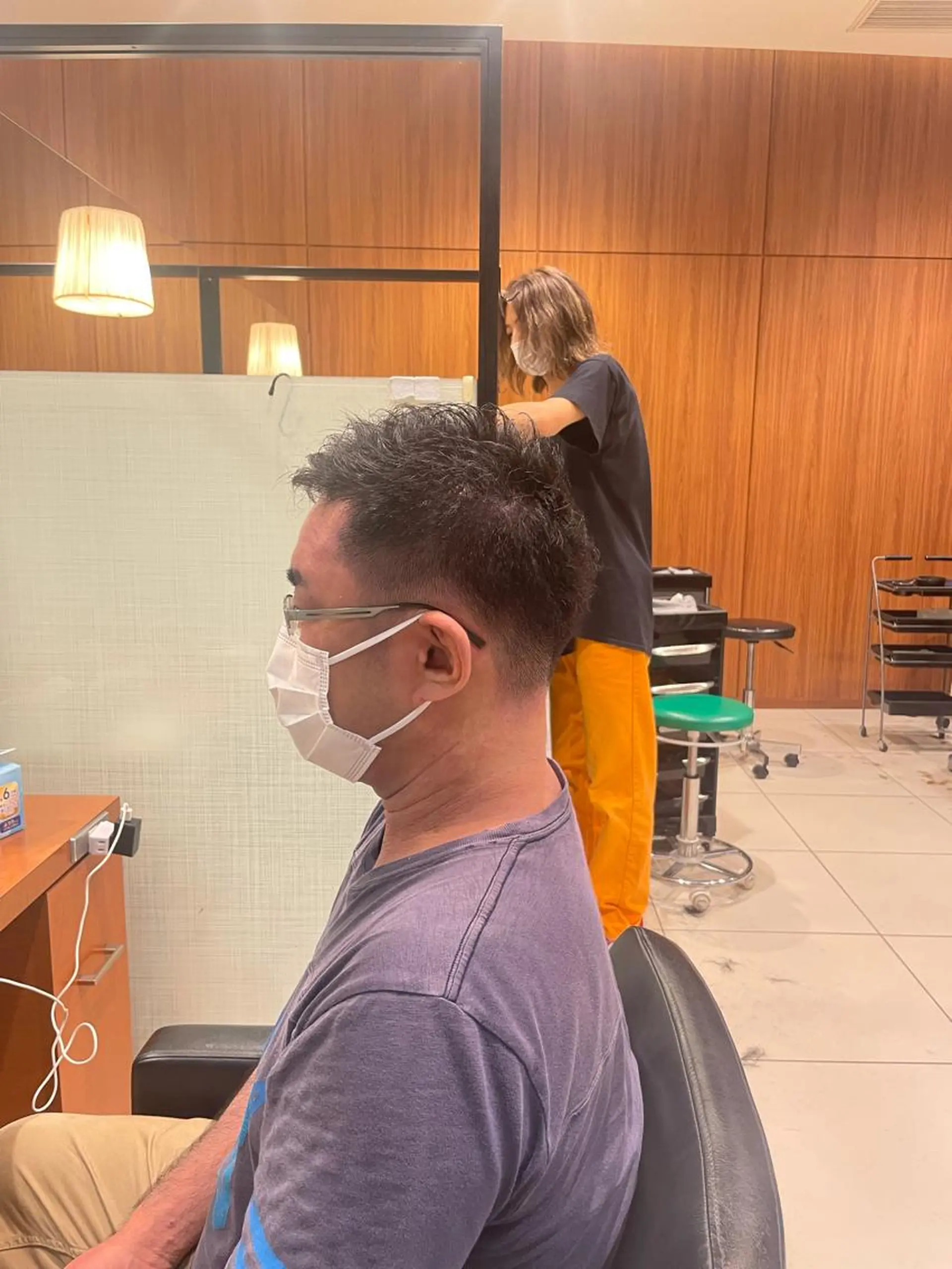 ショート メンズ メンズベリーショート ベリーショート ショートヘア 髙田 千華 髪質改善ストレートのヘアスタイル