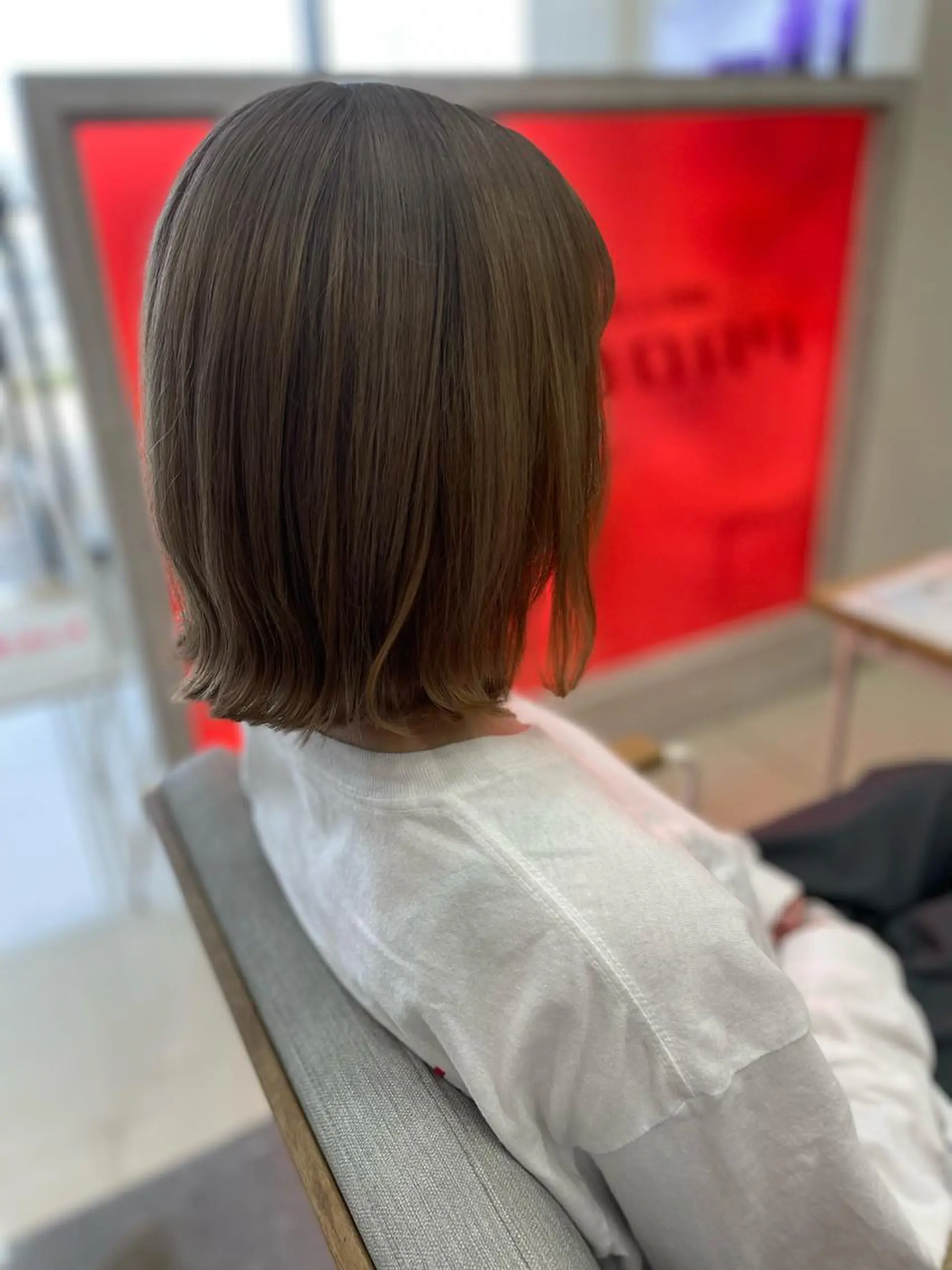 ショート カラー 切りっぱなしボブ ボブ カット ヘアカラー PROGRESS‣‣ 福澤 可音🐯🐝のヘアスタイル